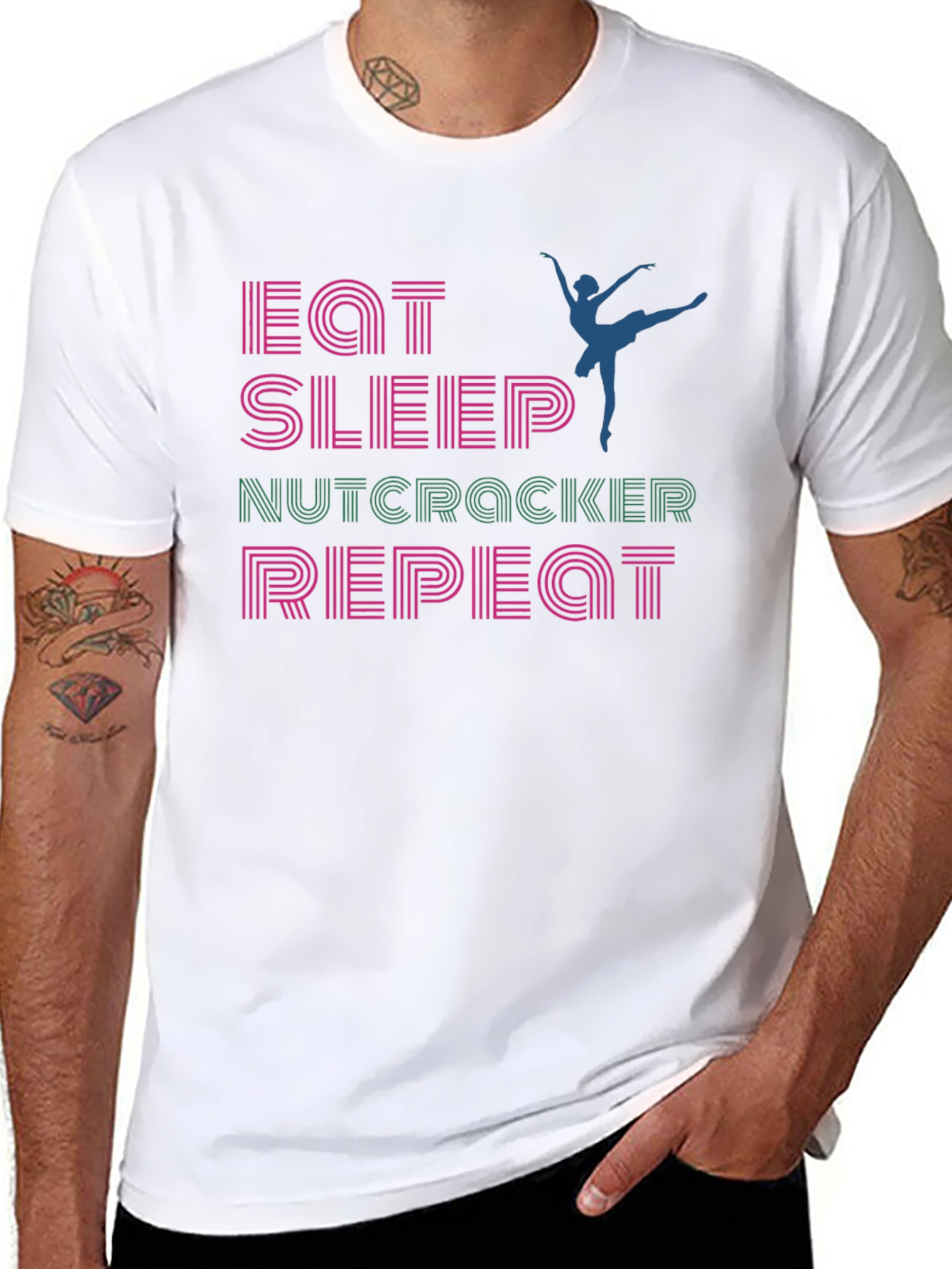 Eat Sleep Nutcracker Repeat T-Shirt