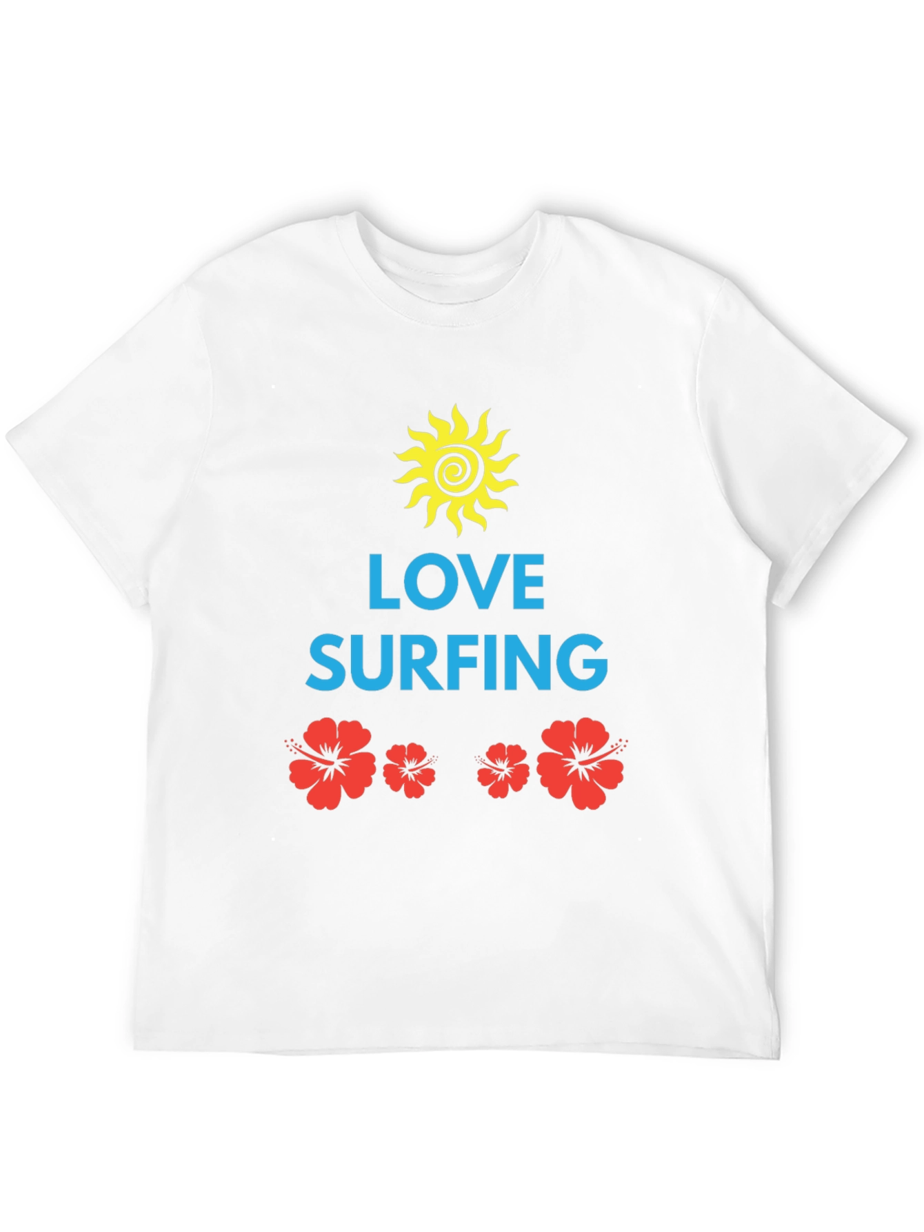 Love Surfing Graphic Tee - Black