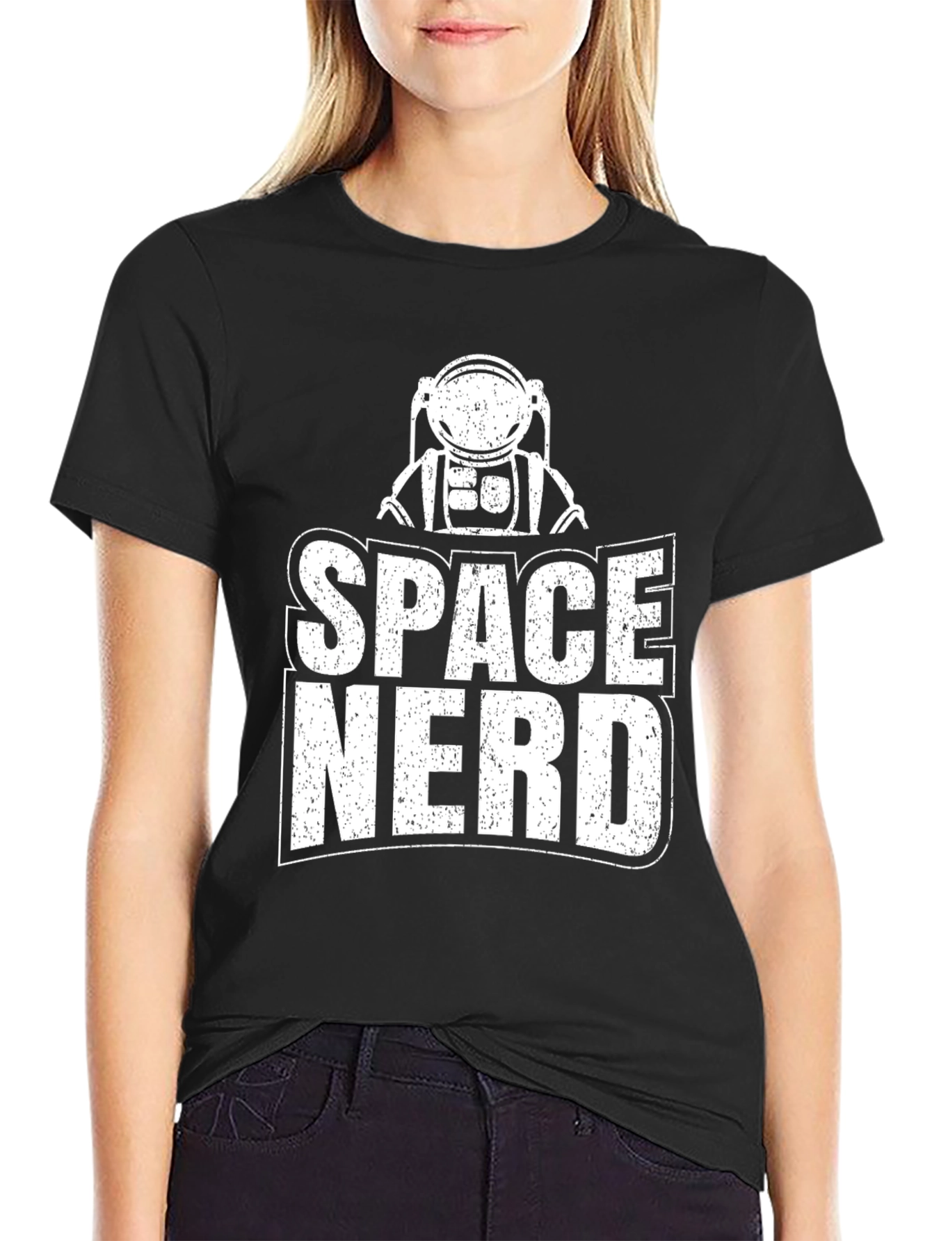 Space Nerd Graphic Tee - Cool Astronaut T-Shirt