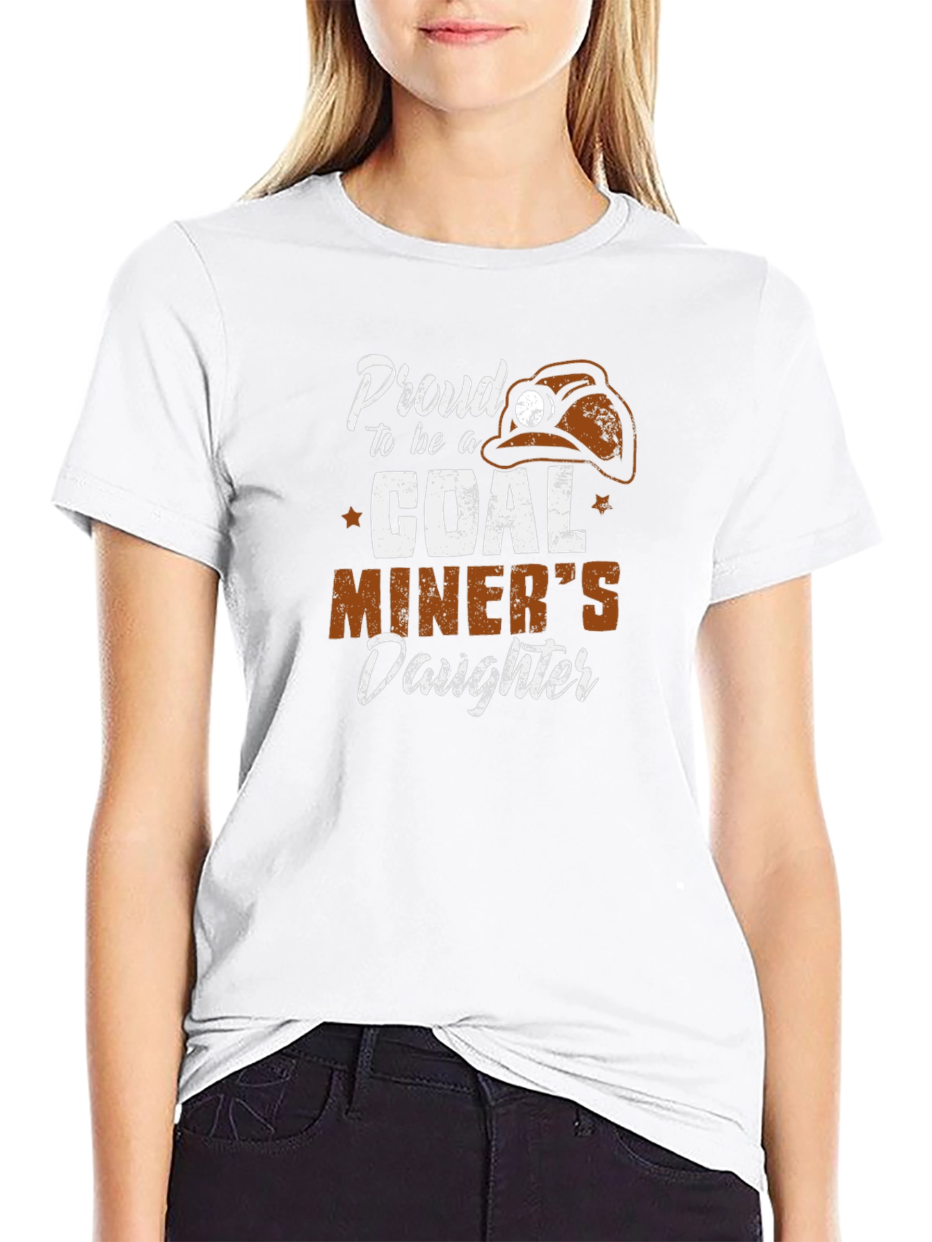 Proud Coal Miners Daughter Graphic Tee