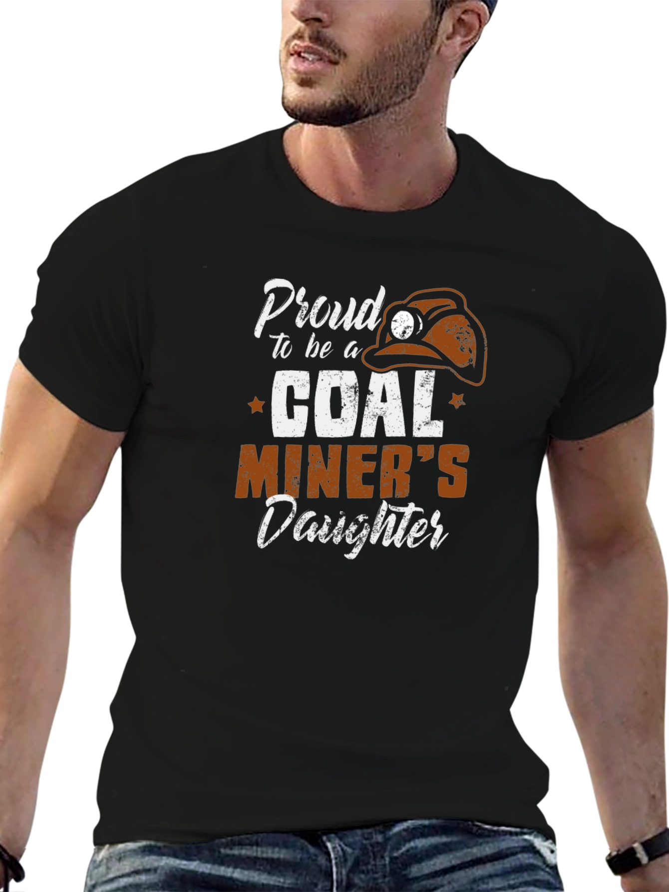 Proud Coal Miners Daughter Graphic Tee