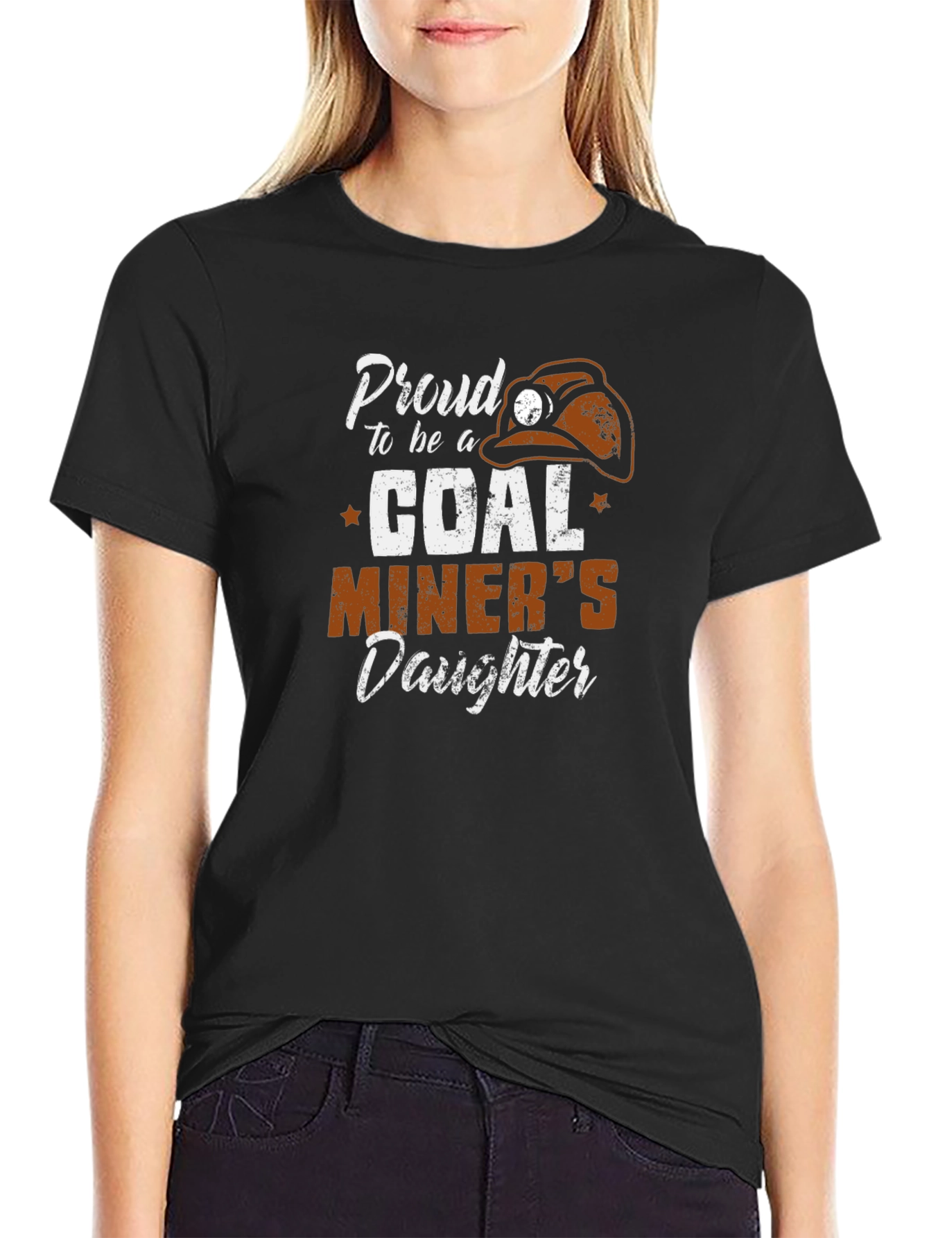Proud Coal Miners Daughter Graphic Tee