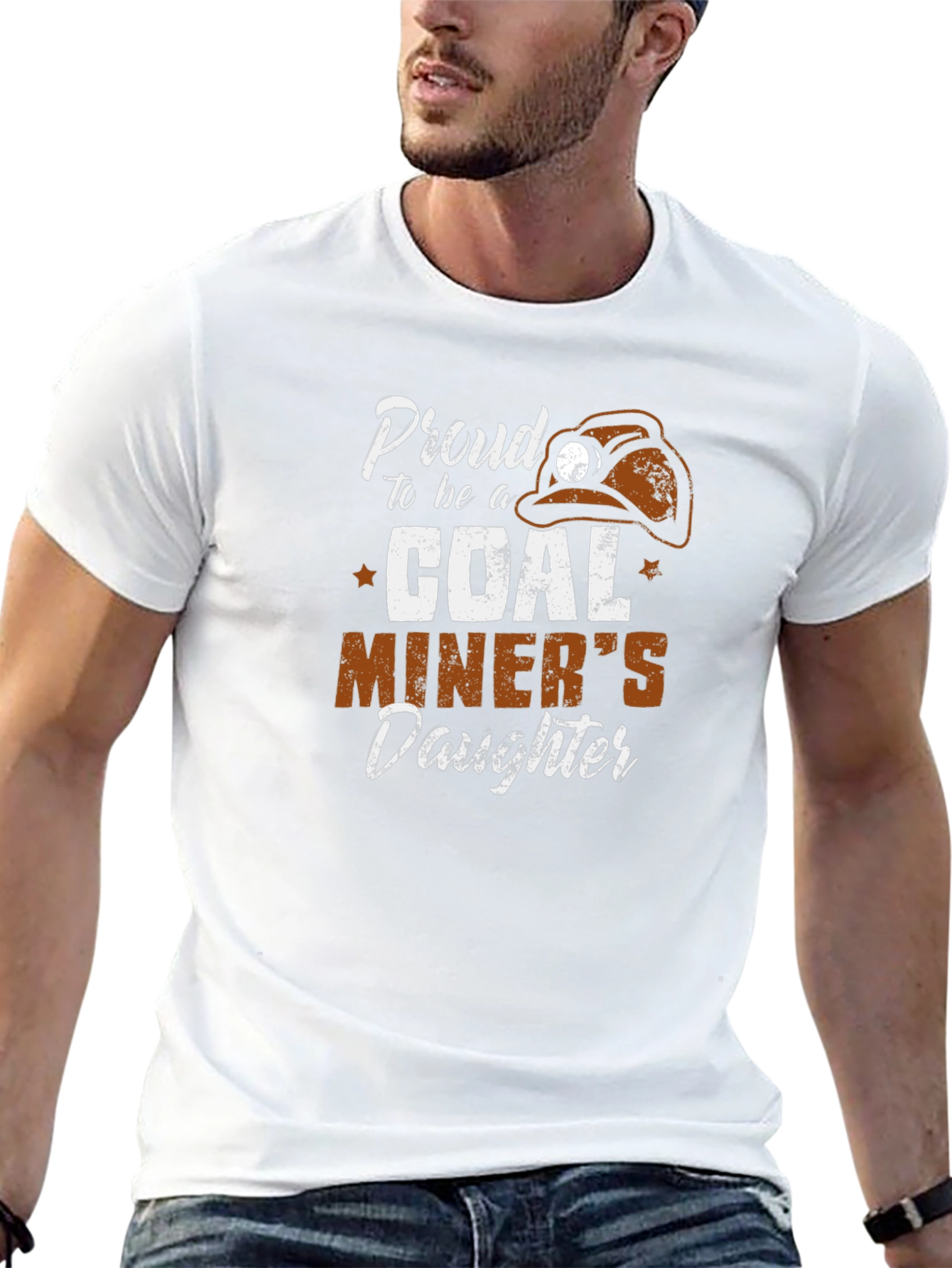 Proud Coal Miners Daughter Graphic Tee
