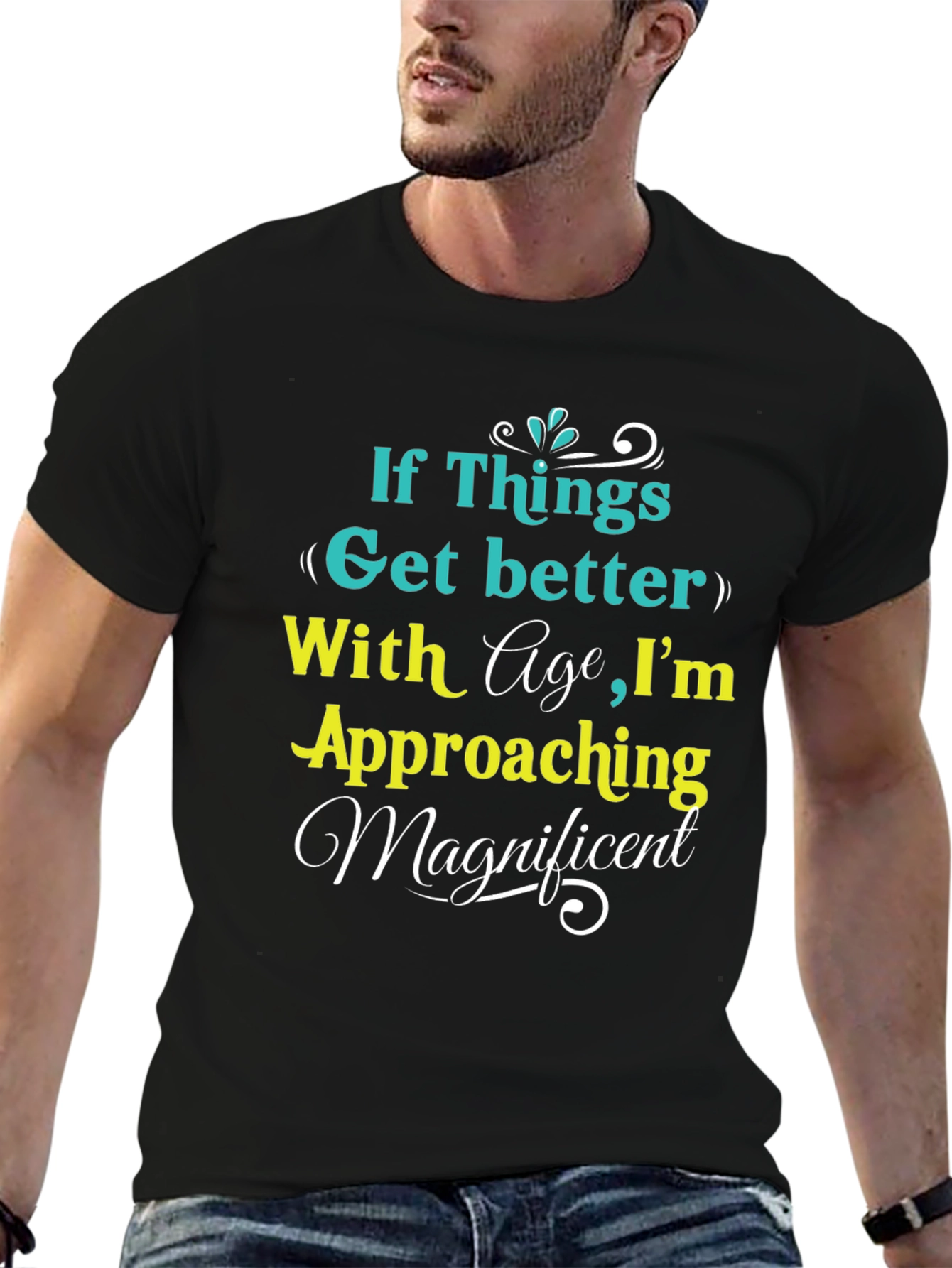 Funny Age T-Shirt: Approaching Magnificent