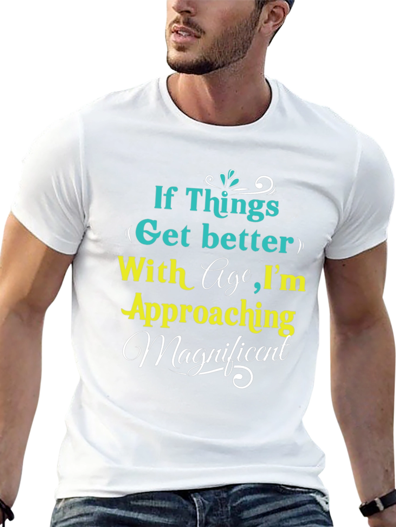 Funny Age T-Shirt: Approaching Magnificent