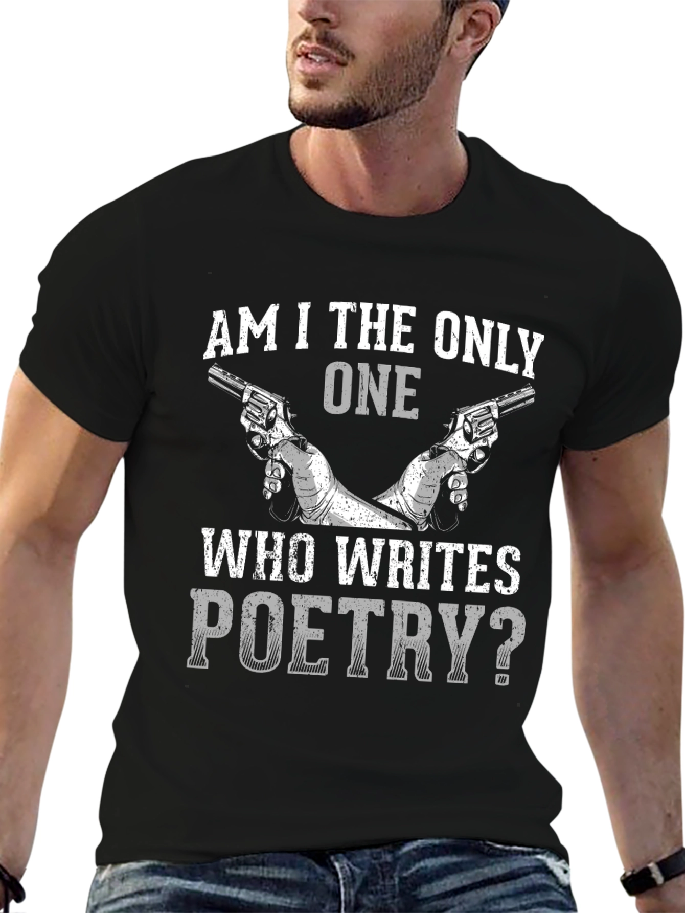 Poetry Writer Graphic T-Shirt