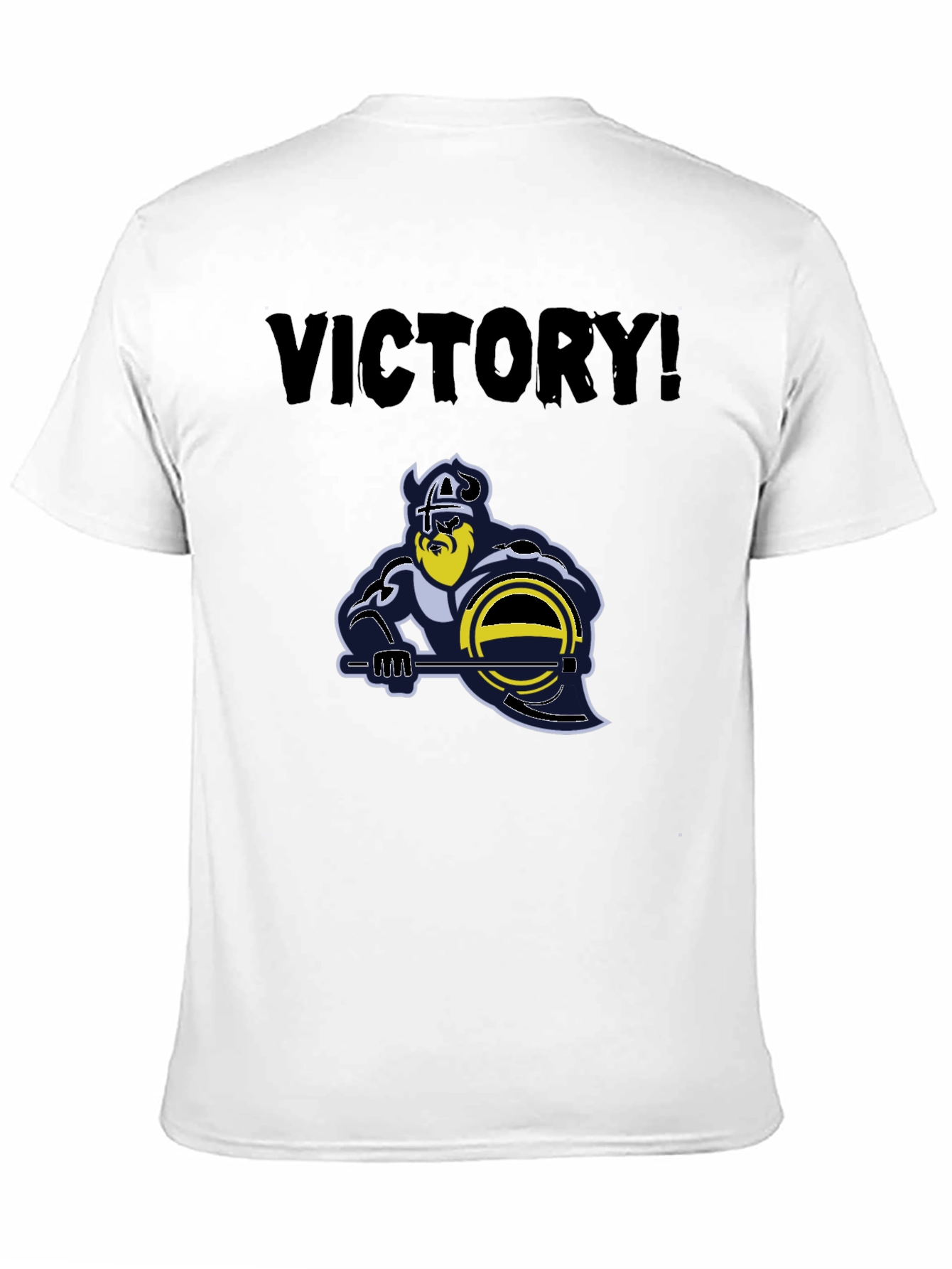 Victory Viking Graphic Tee - Black