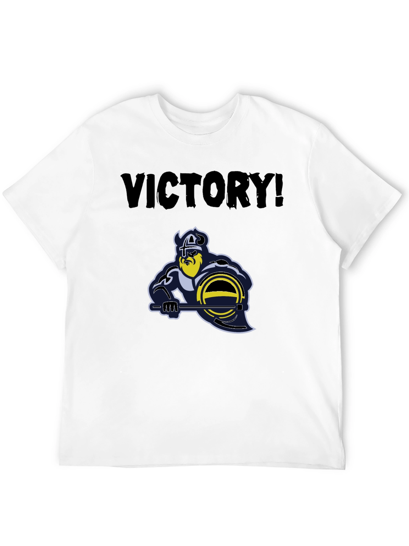 Victory Viking Graphic Tee - Black