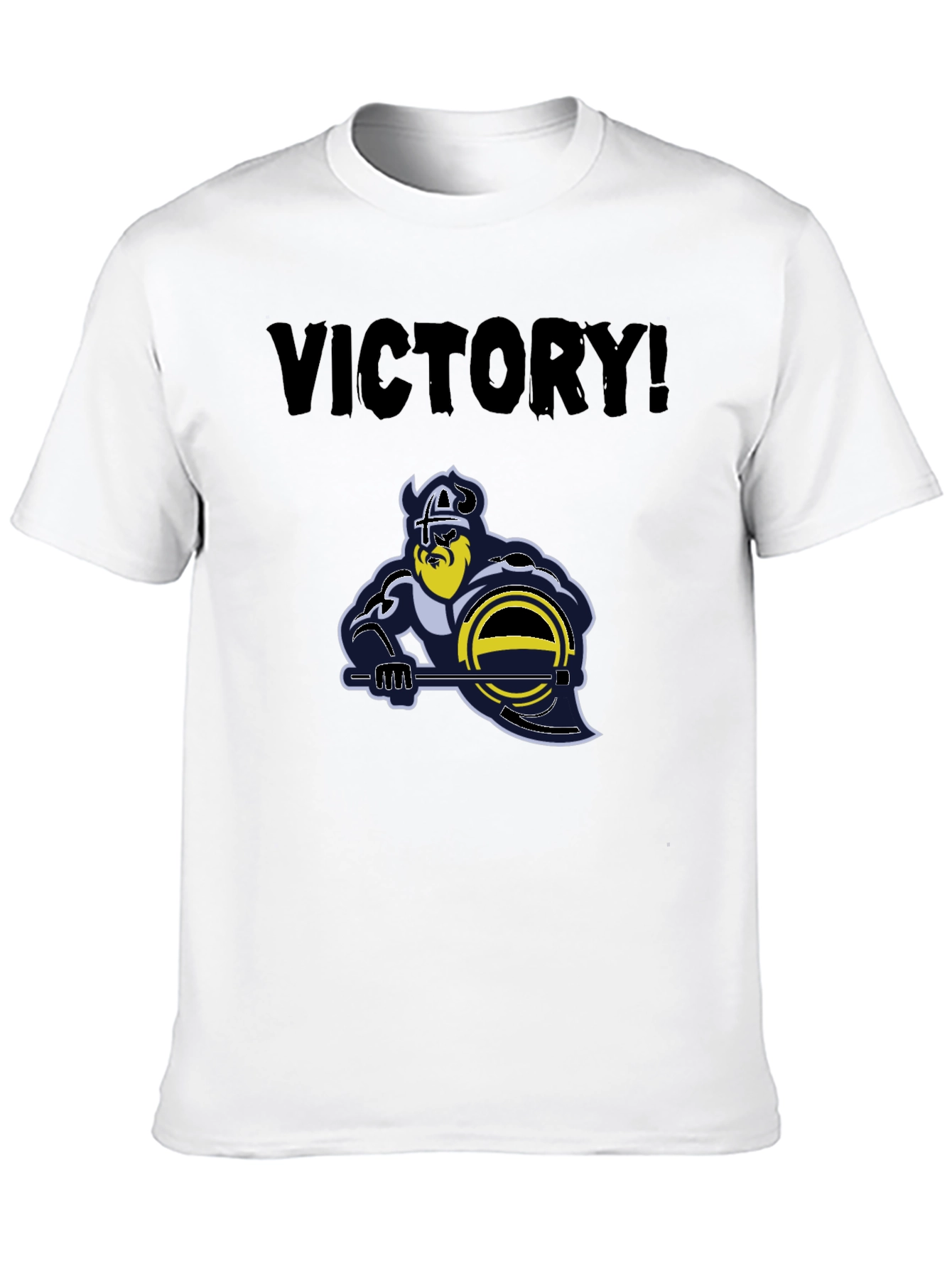 Victory Viking Graphic Tee - Black
