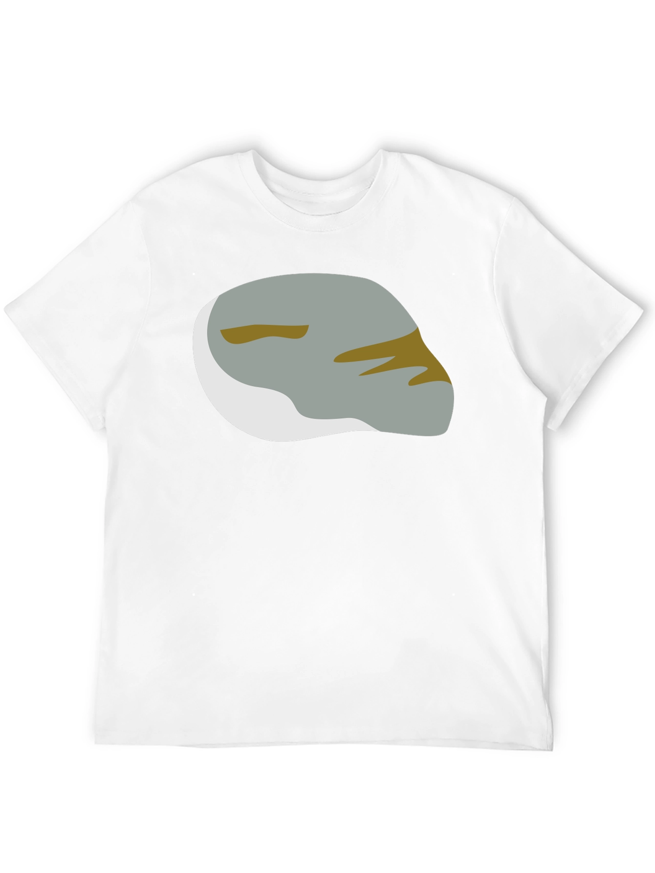 Abstract Rock Graphic Tee - Modern Black T-Shirt