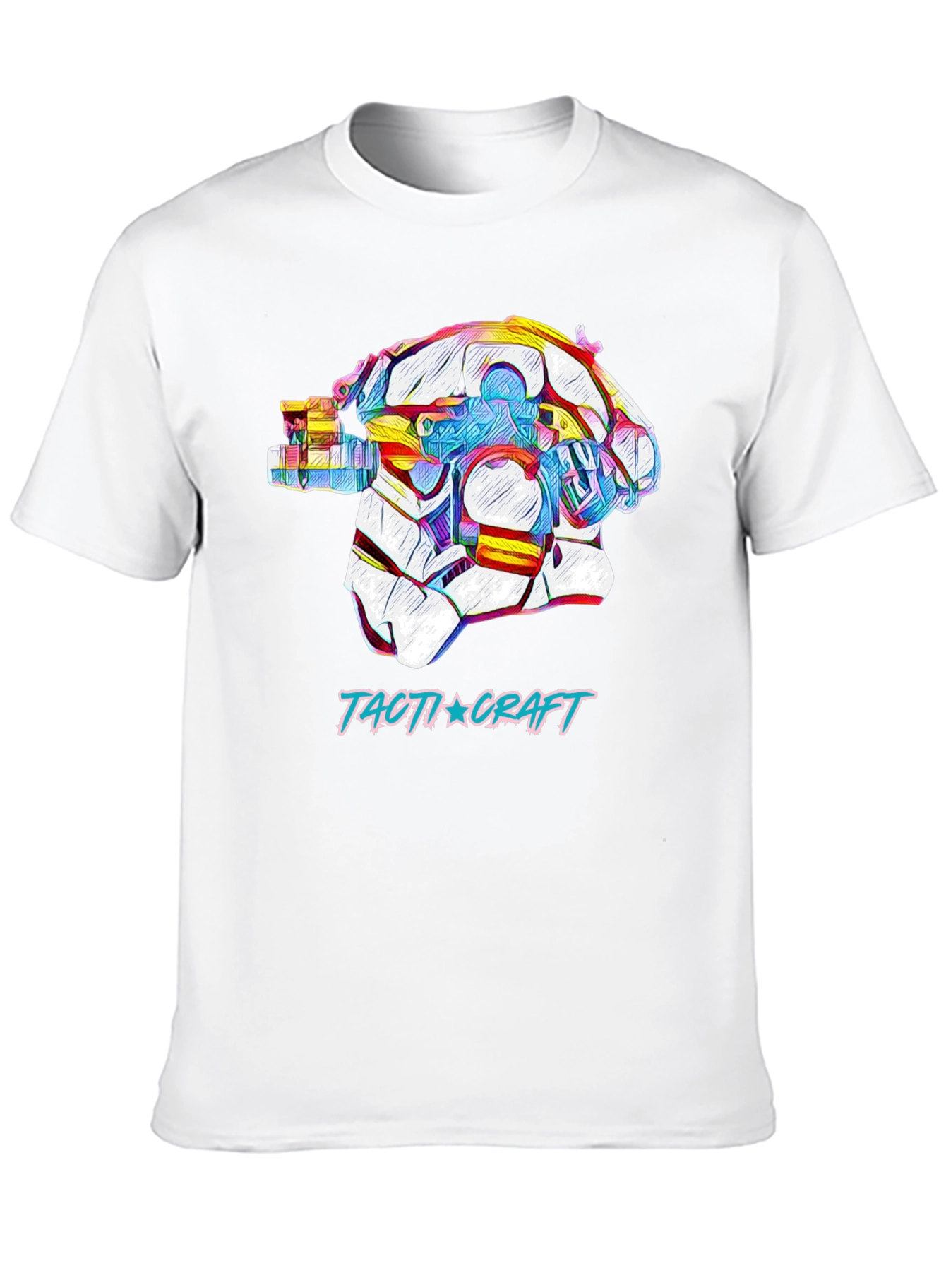 Tactical Craft T-Shirt: Unique Graphic Tee for Gamers