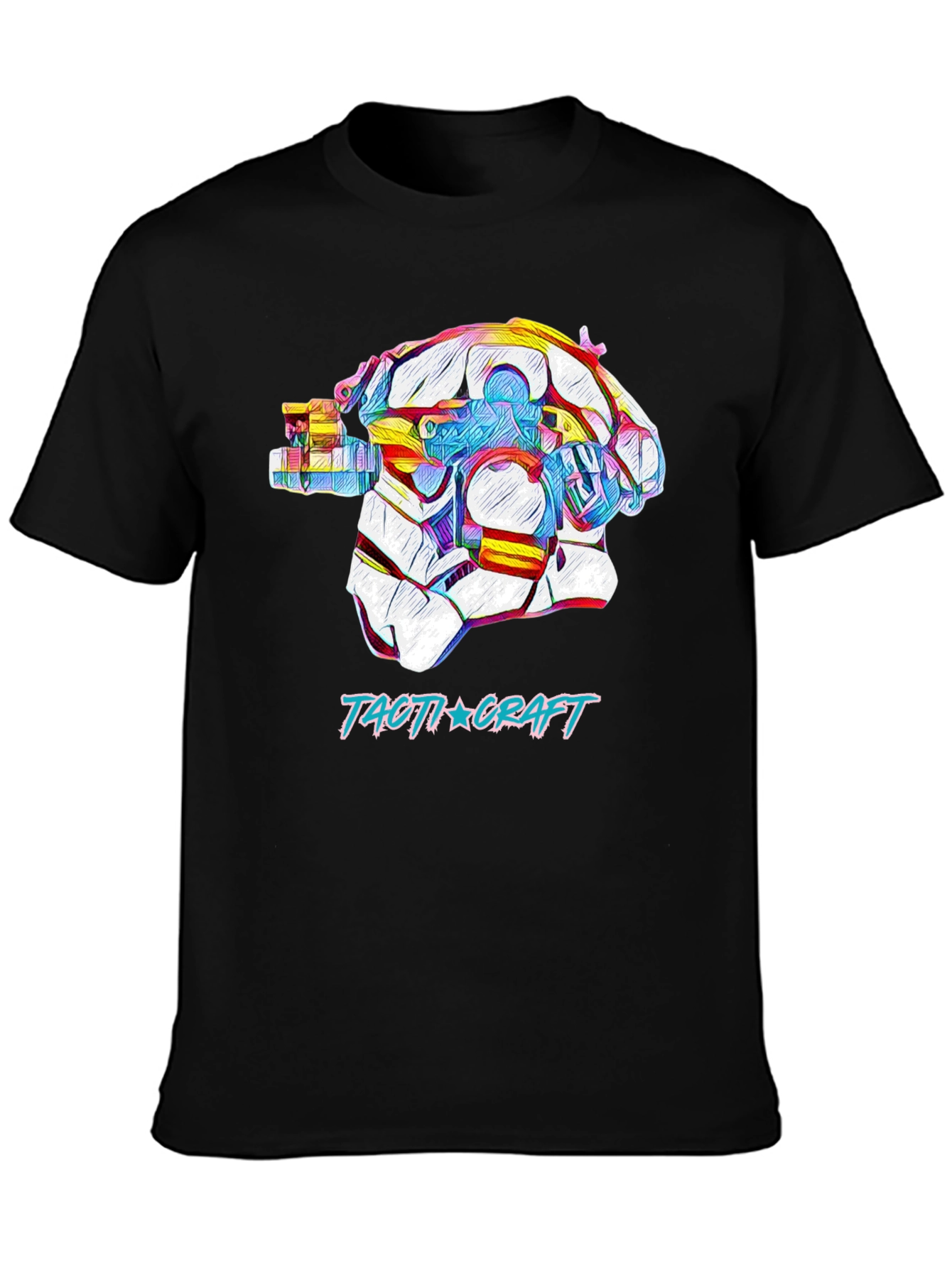 Tactical Craft T-Shirt: Unique Graphic Tee for Gamers