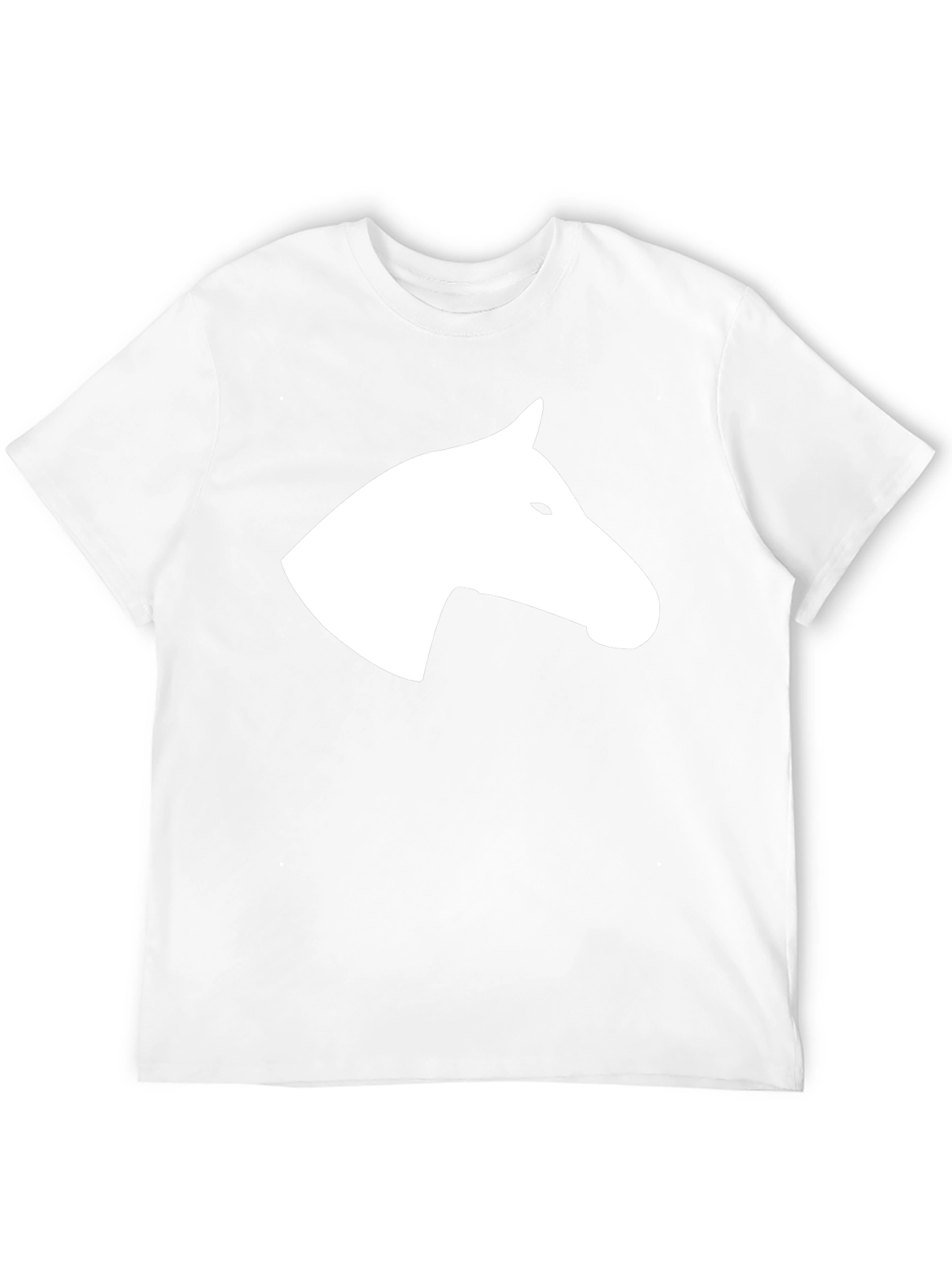 Black Horse Silhouette Tee - Stylish Graphic T-Shirt