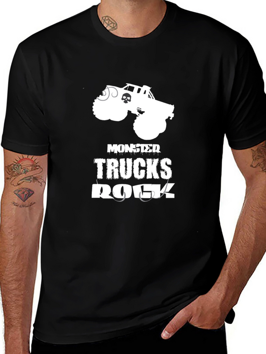 Monster Trucks Rock T-Shirt - Black