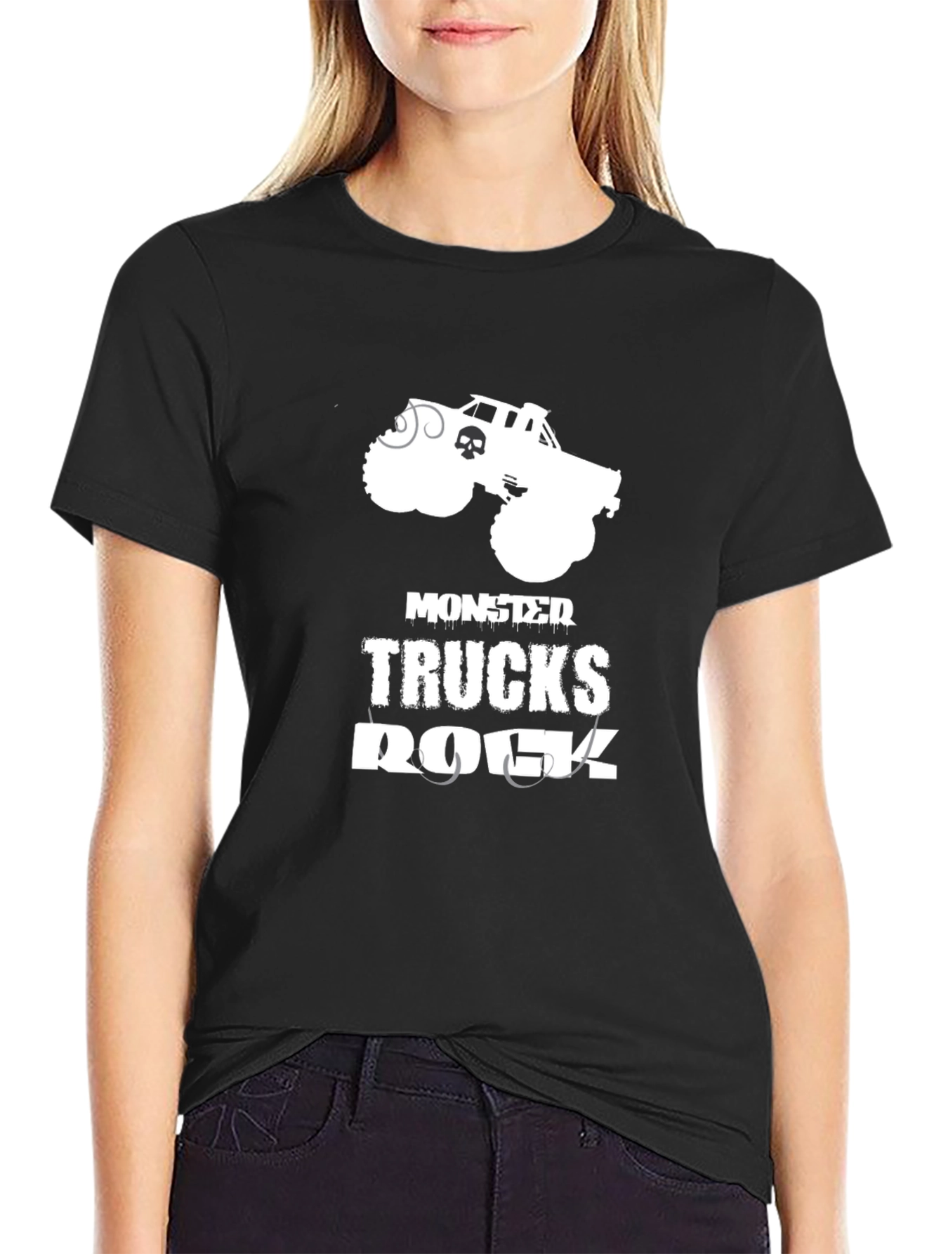 Monster Trucks Rock T-Shirt - Black