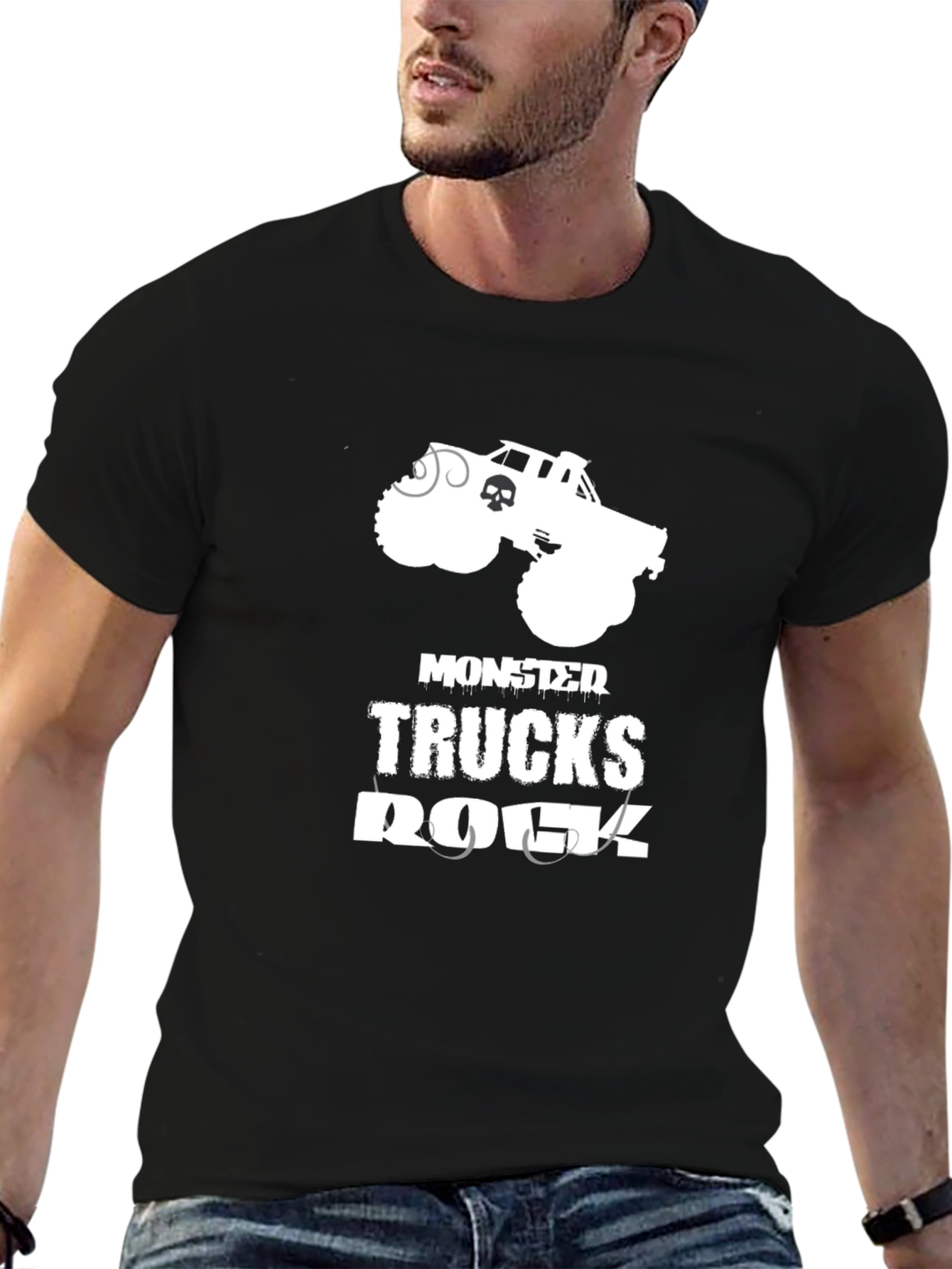 Monster Trucks Rock T-Shirt - Black