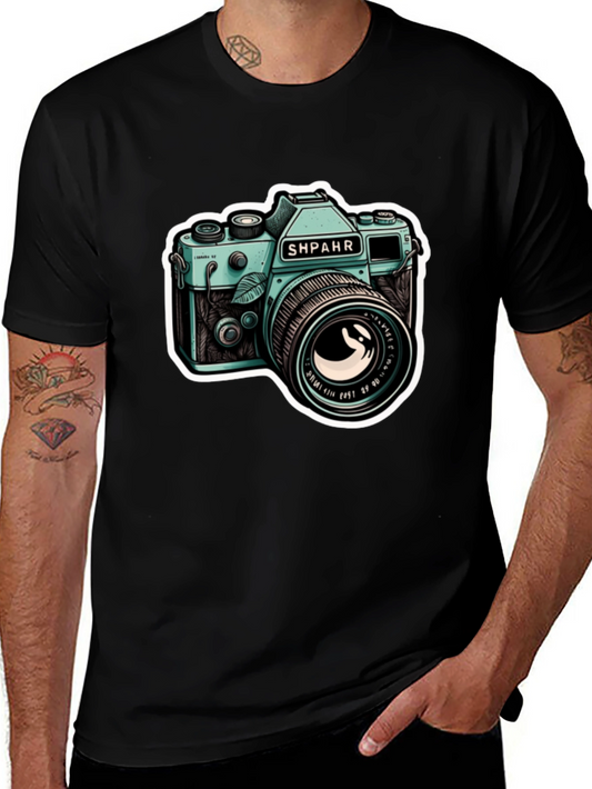 Vintage Camera Graphic Tee - SHPAHR Design