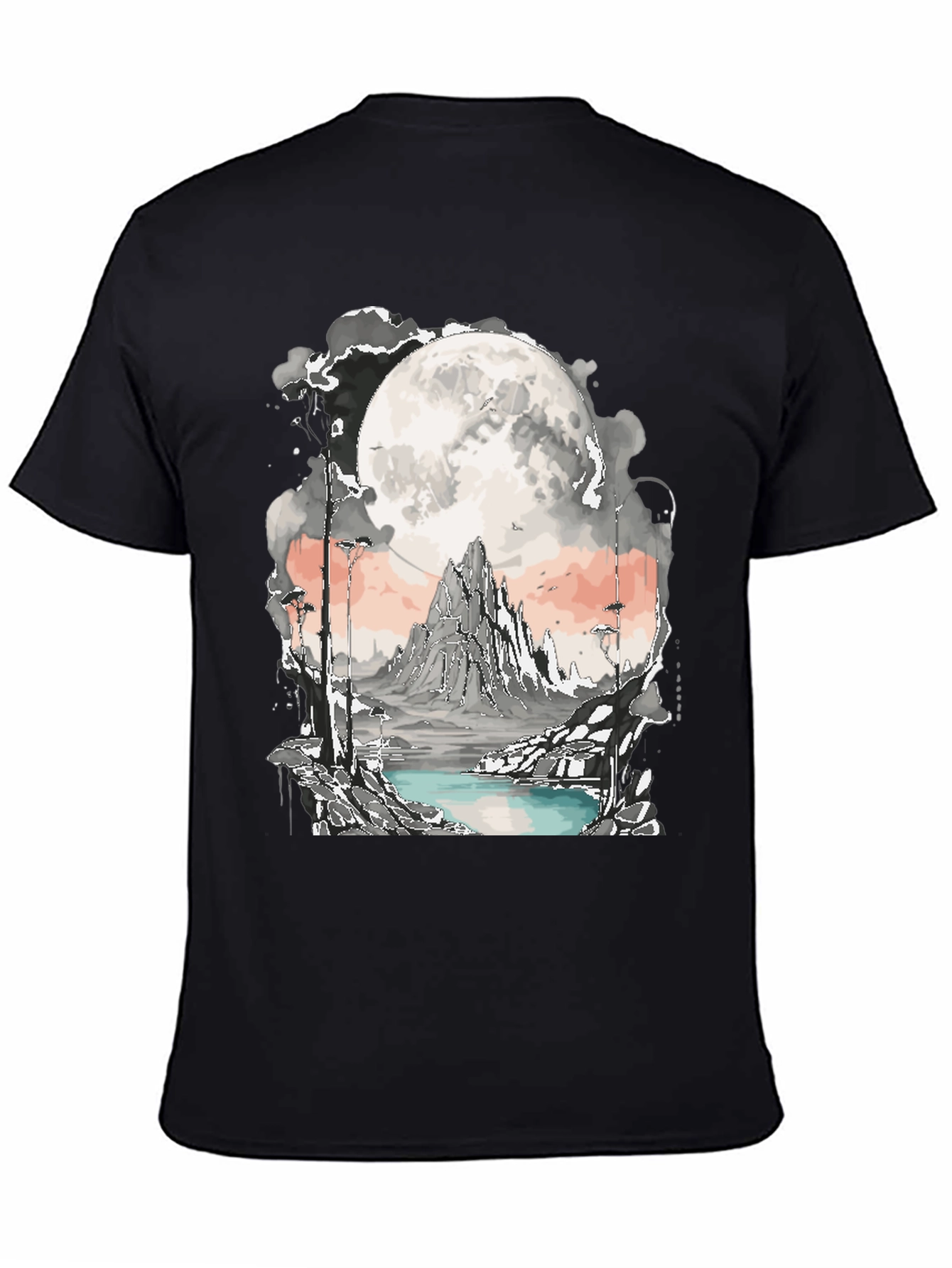 Fantasy Moonscape Graphic Tee