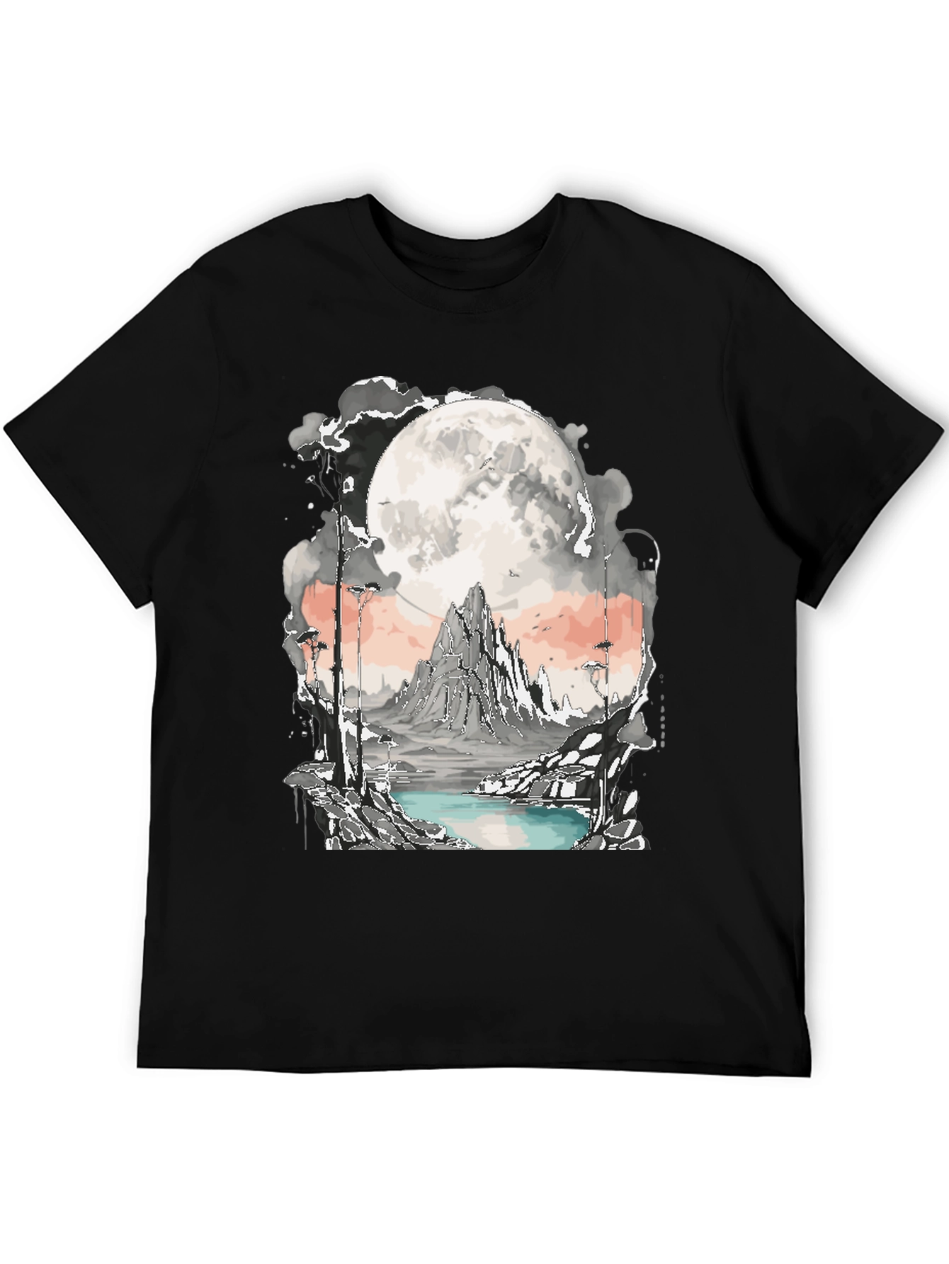 Fantasy Moonscape Graphic Tee