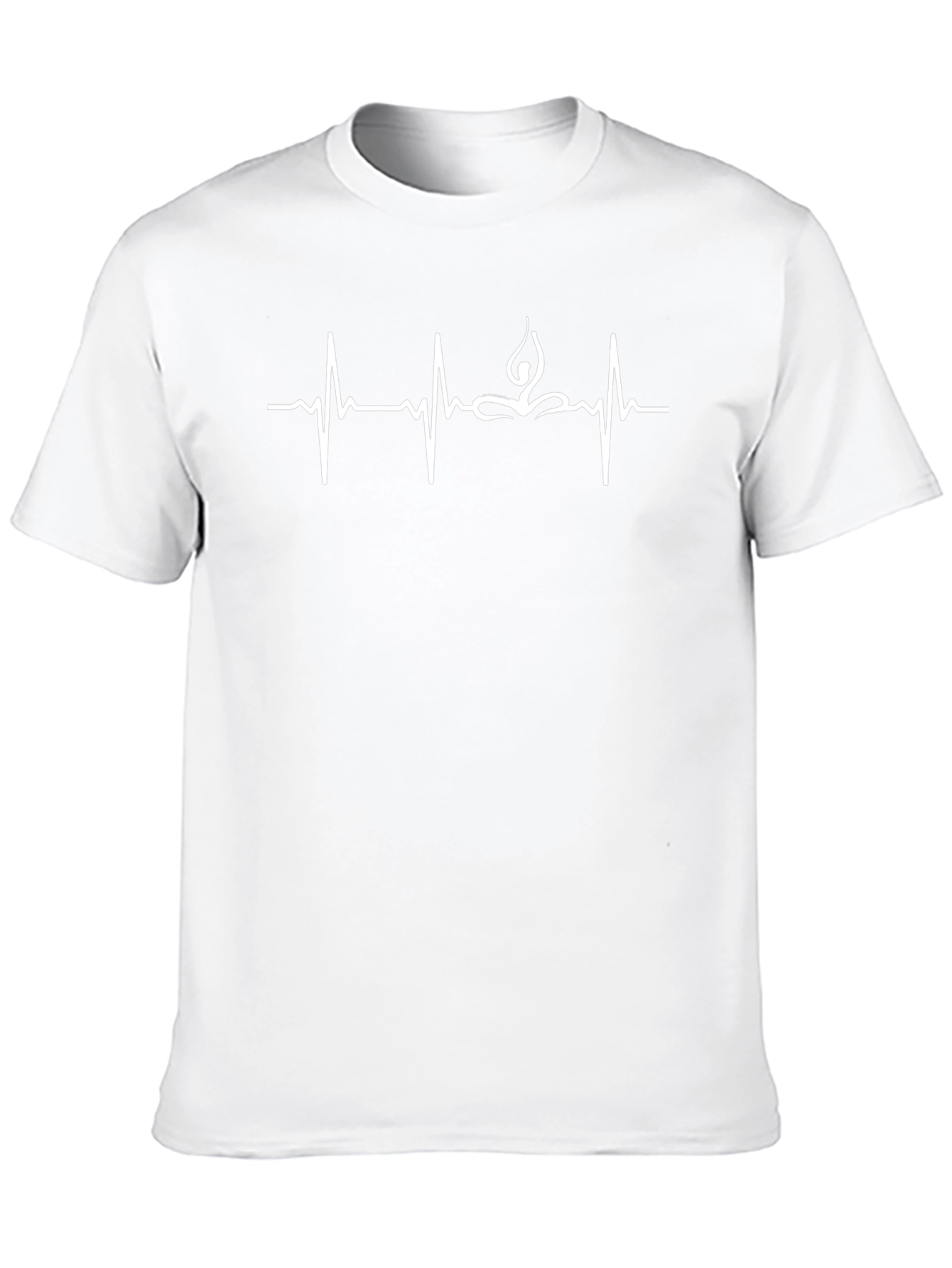 Yoga Heartbeat Graphic T-Shirt