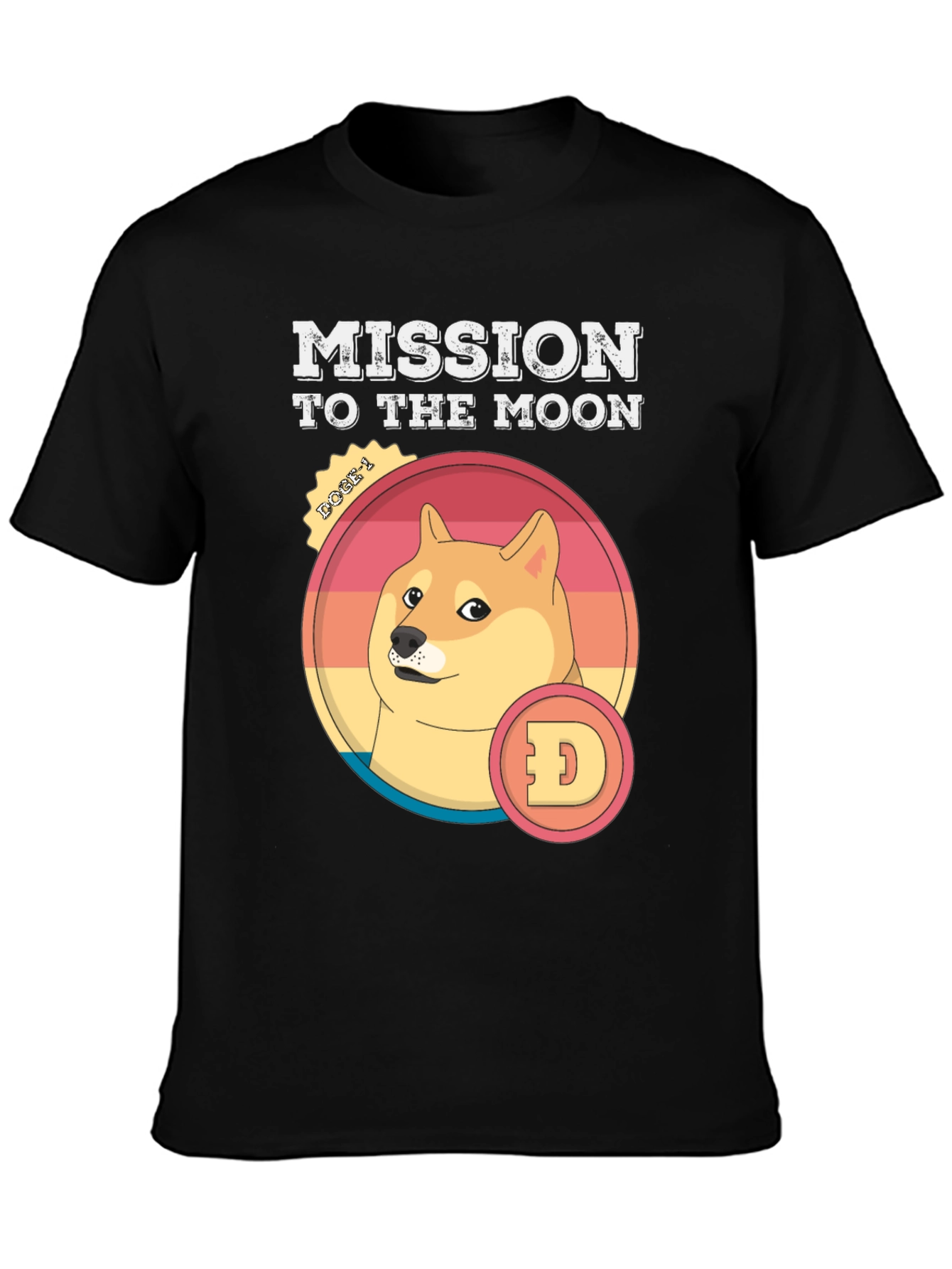 Mission to the Moon Doge T-Shirt