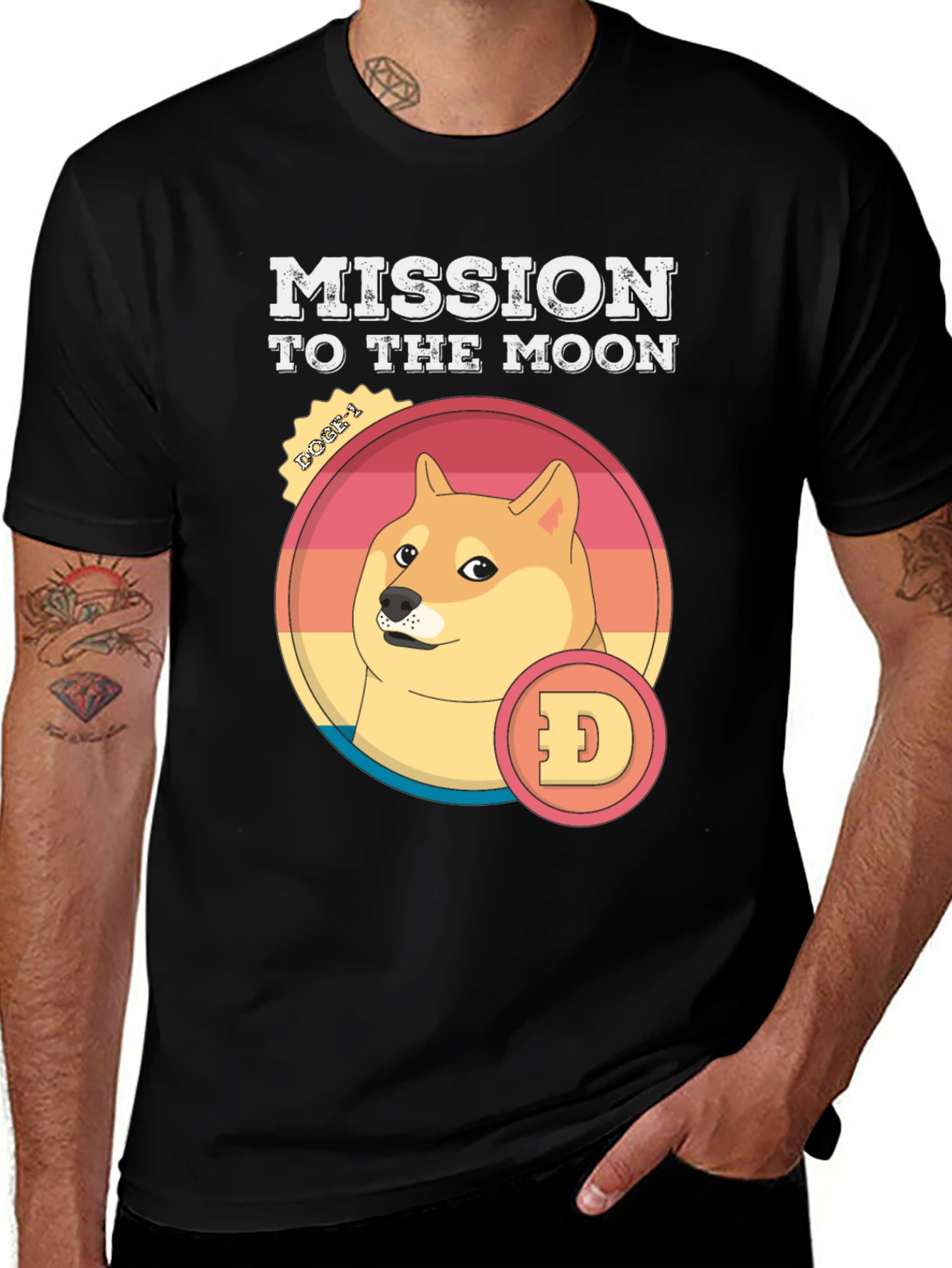 Mission to the Moon Doge T-Shirt