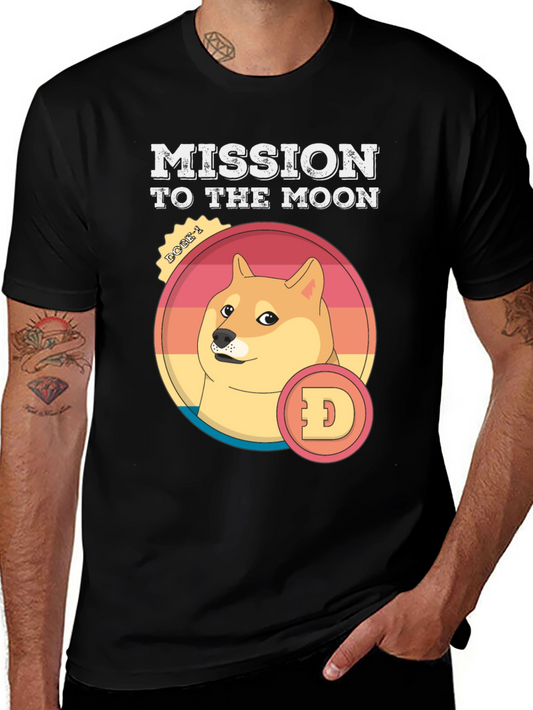 Mission to the Moon Doge T-Shirt