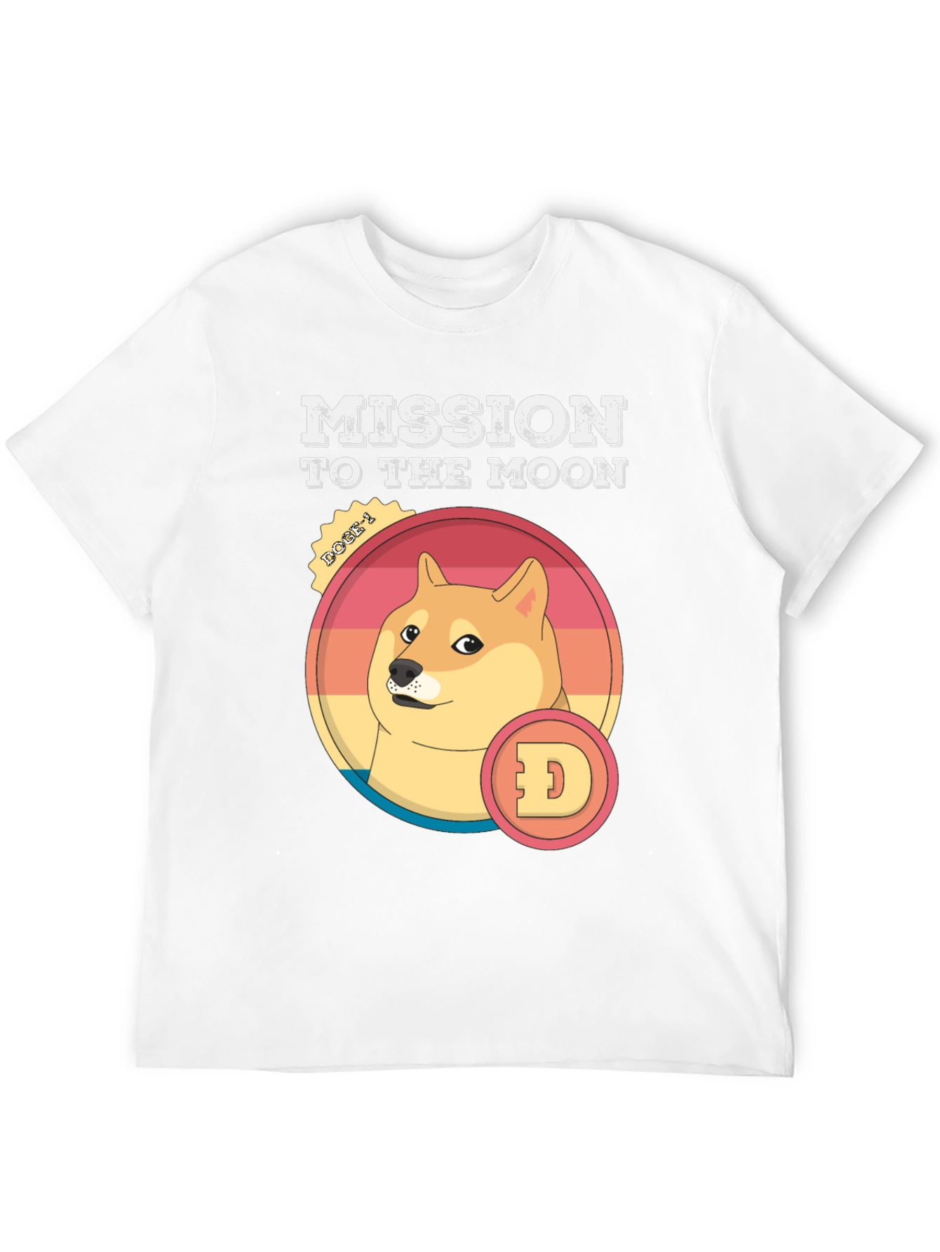 Mission to the Moon Doge T-Shirt