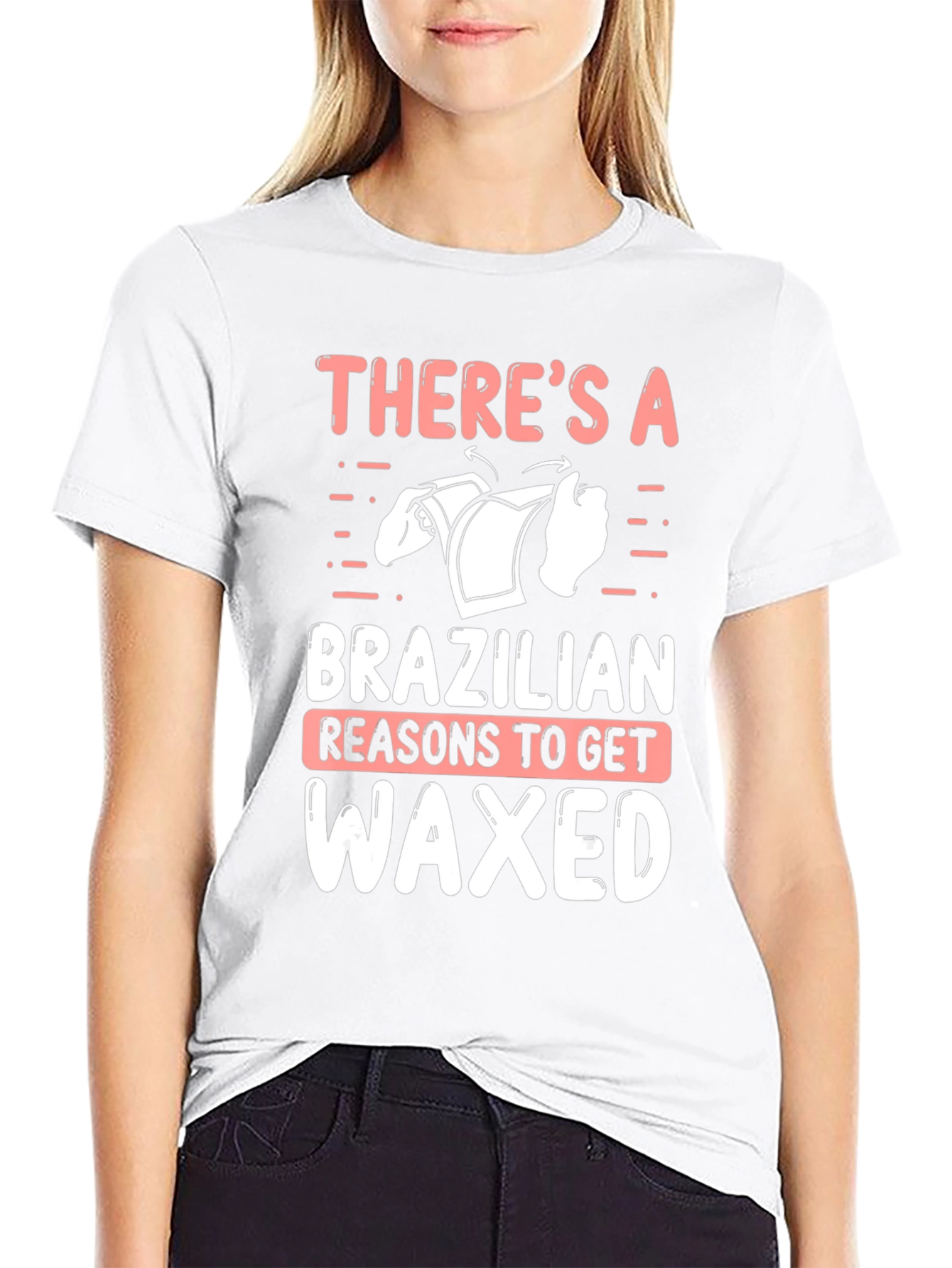 Funny Brazilian Waxed T-Shirt for Men