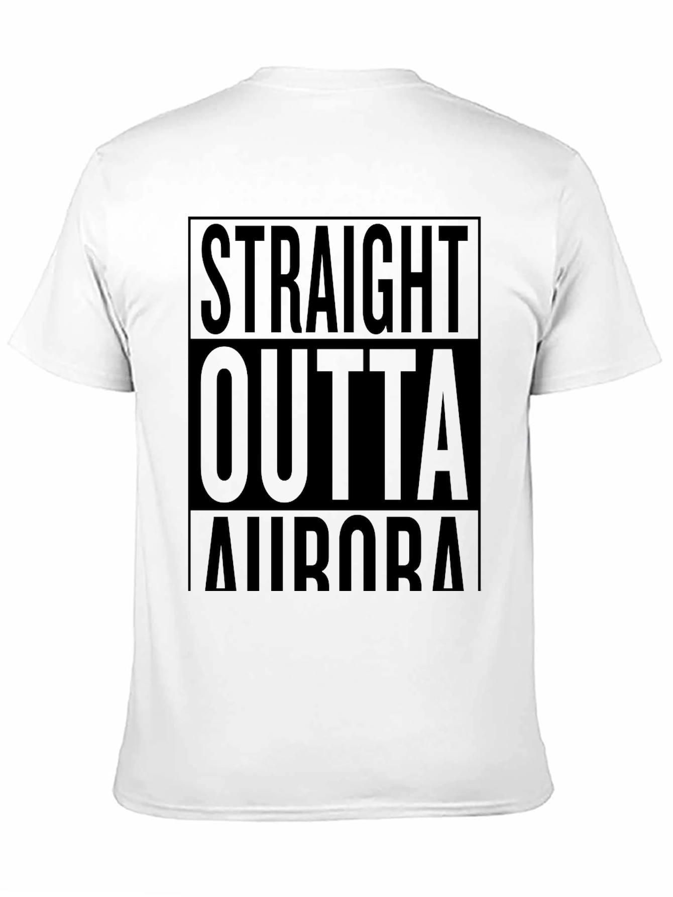 Straight Outta Aurora Graphic T-Shirt