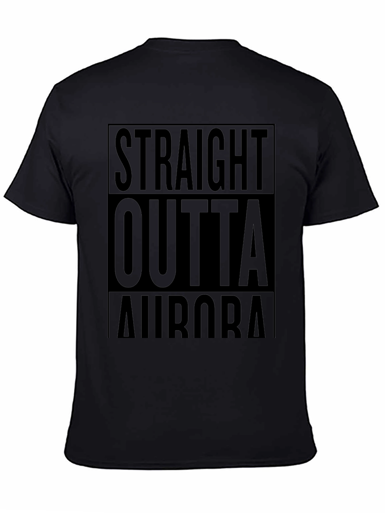 Straight Outta Aurora Graphic T-Shirt