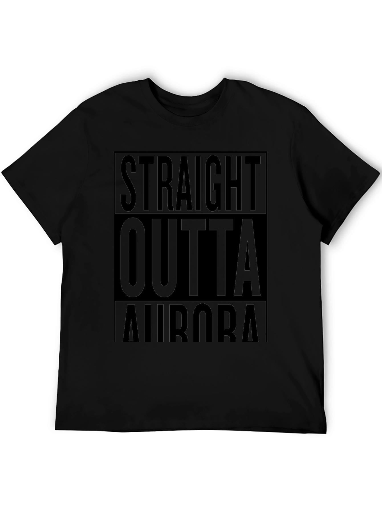 Straight Outta Aurora Graphic T-Shirt