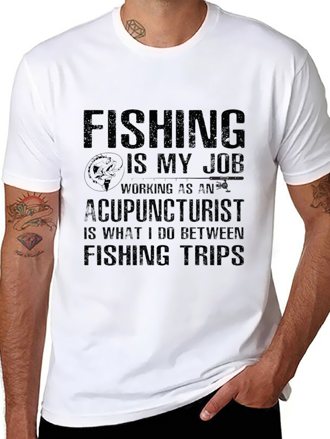 Fishing is My Job T-Shirt