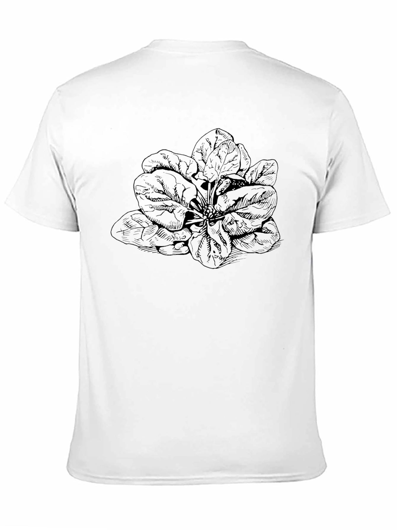 Spinach Graphic T-Shirt - Black Unisex