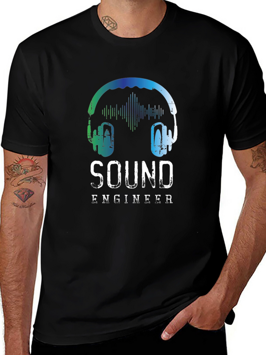 Sound Engineer Graphic T-Shirt