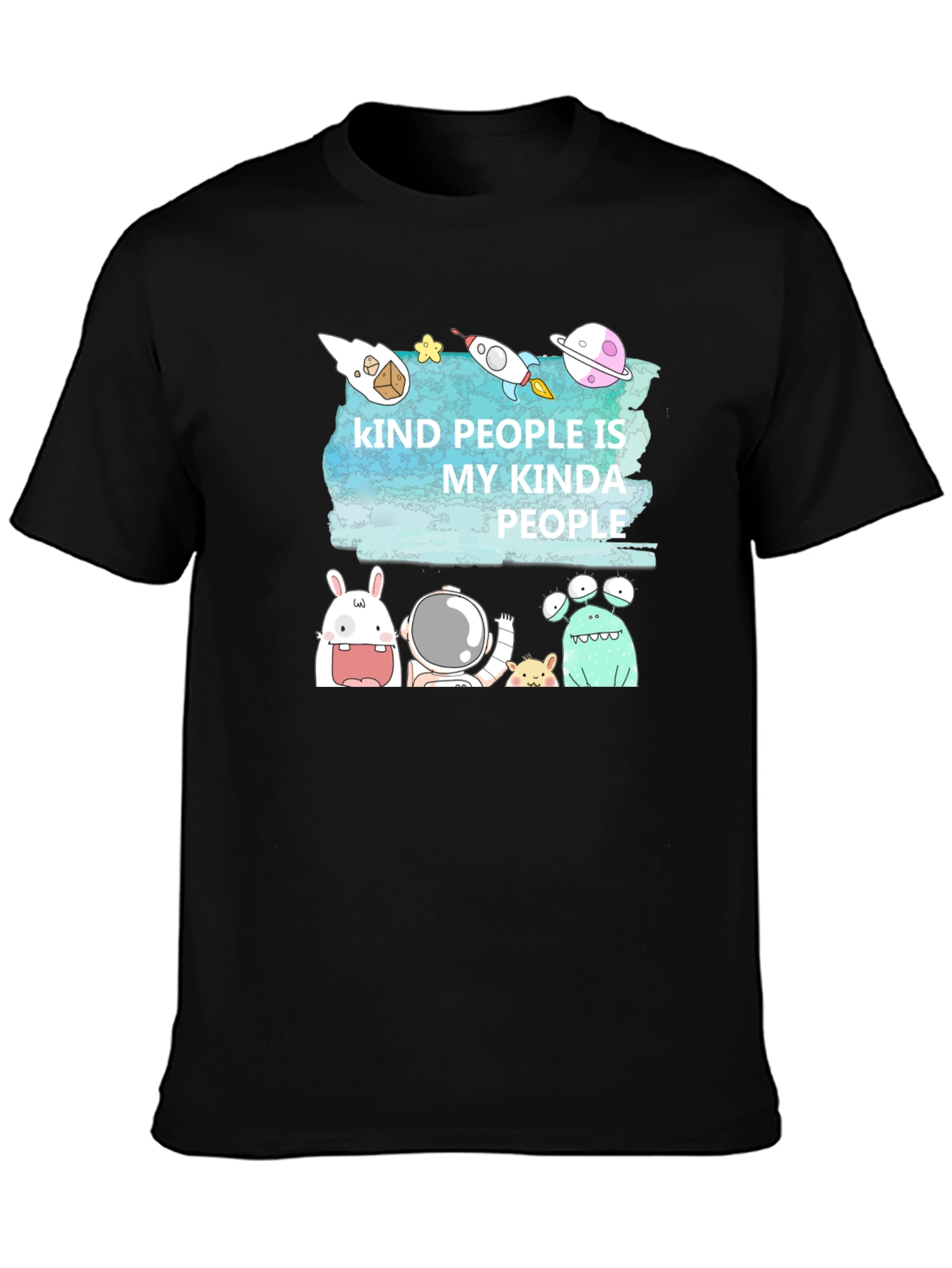 Kind People Space T-Shirt