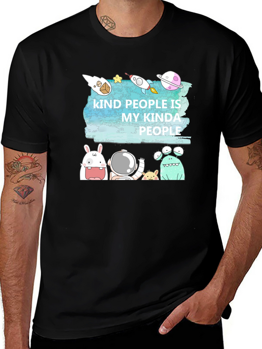 Kind People Space T-Shirt
