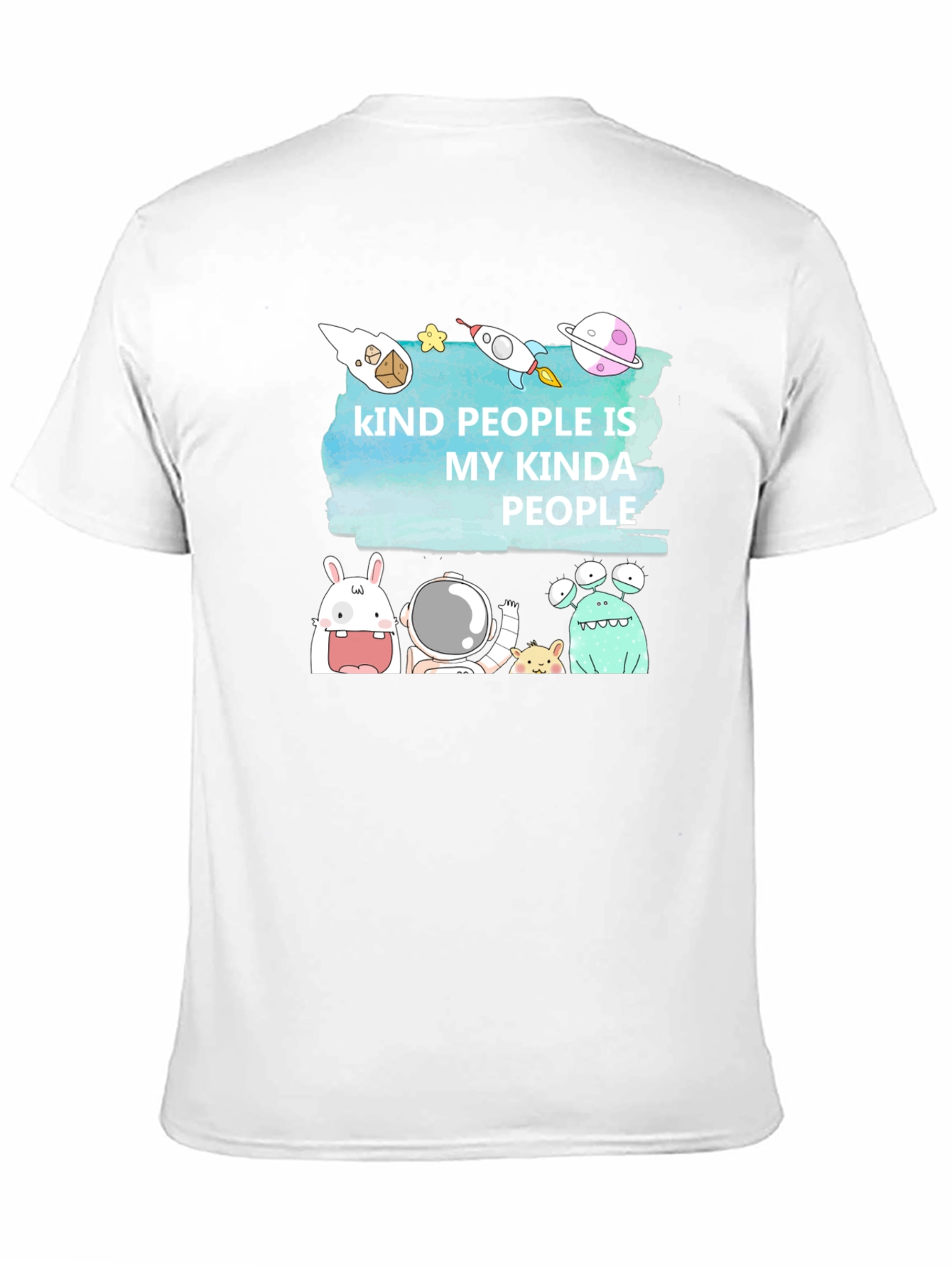 Kind People Space T-Shirt
