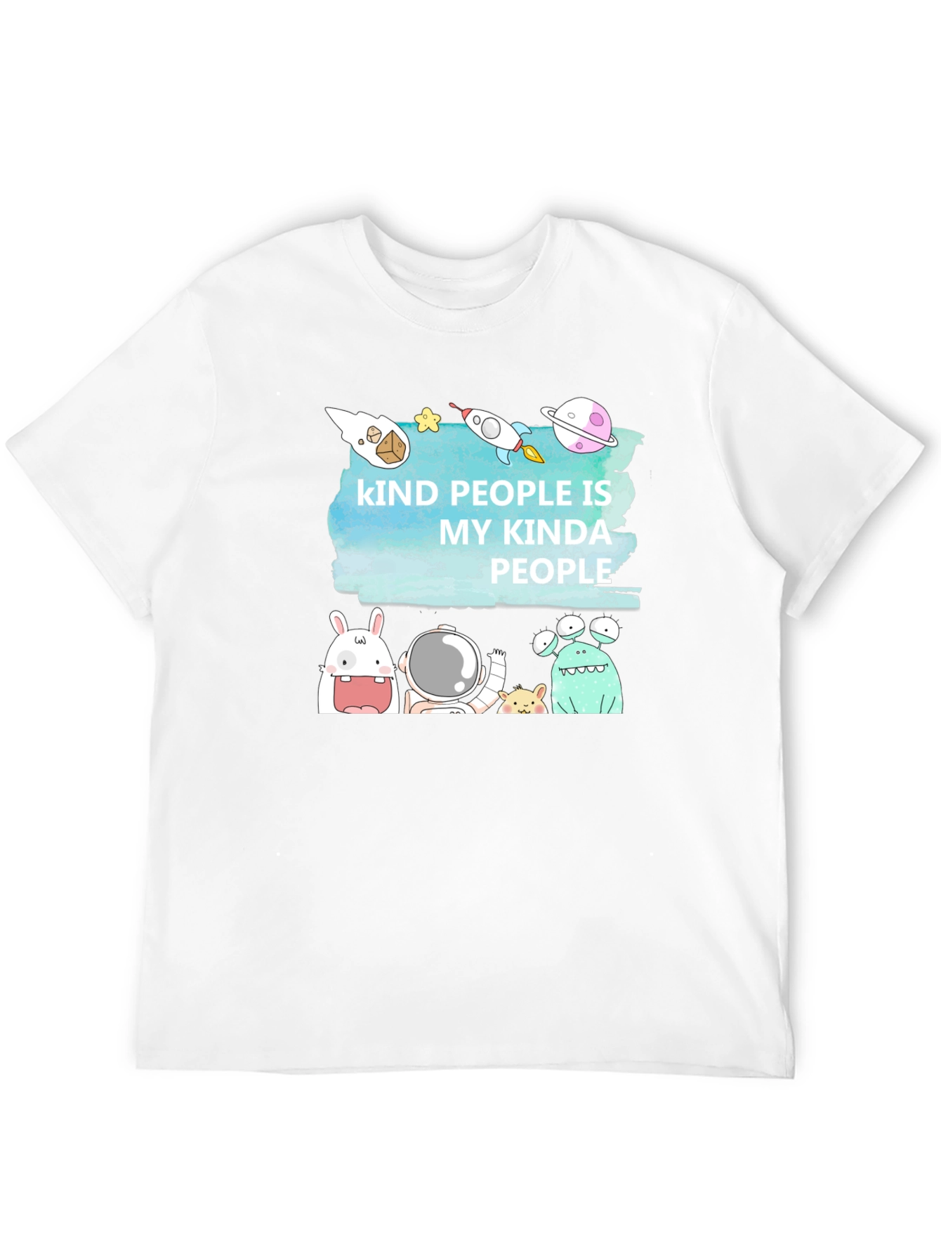 Kind People Space T-Shirt