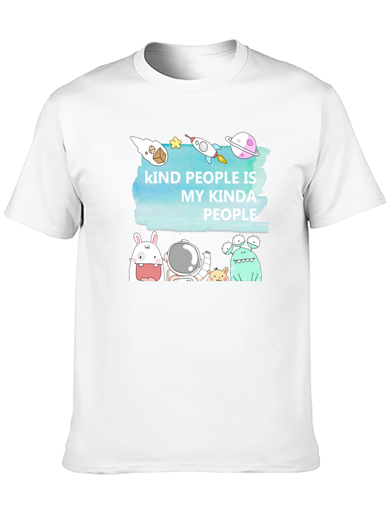 Kind People Space T-Shirt