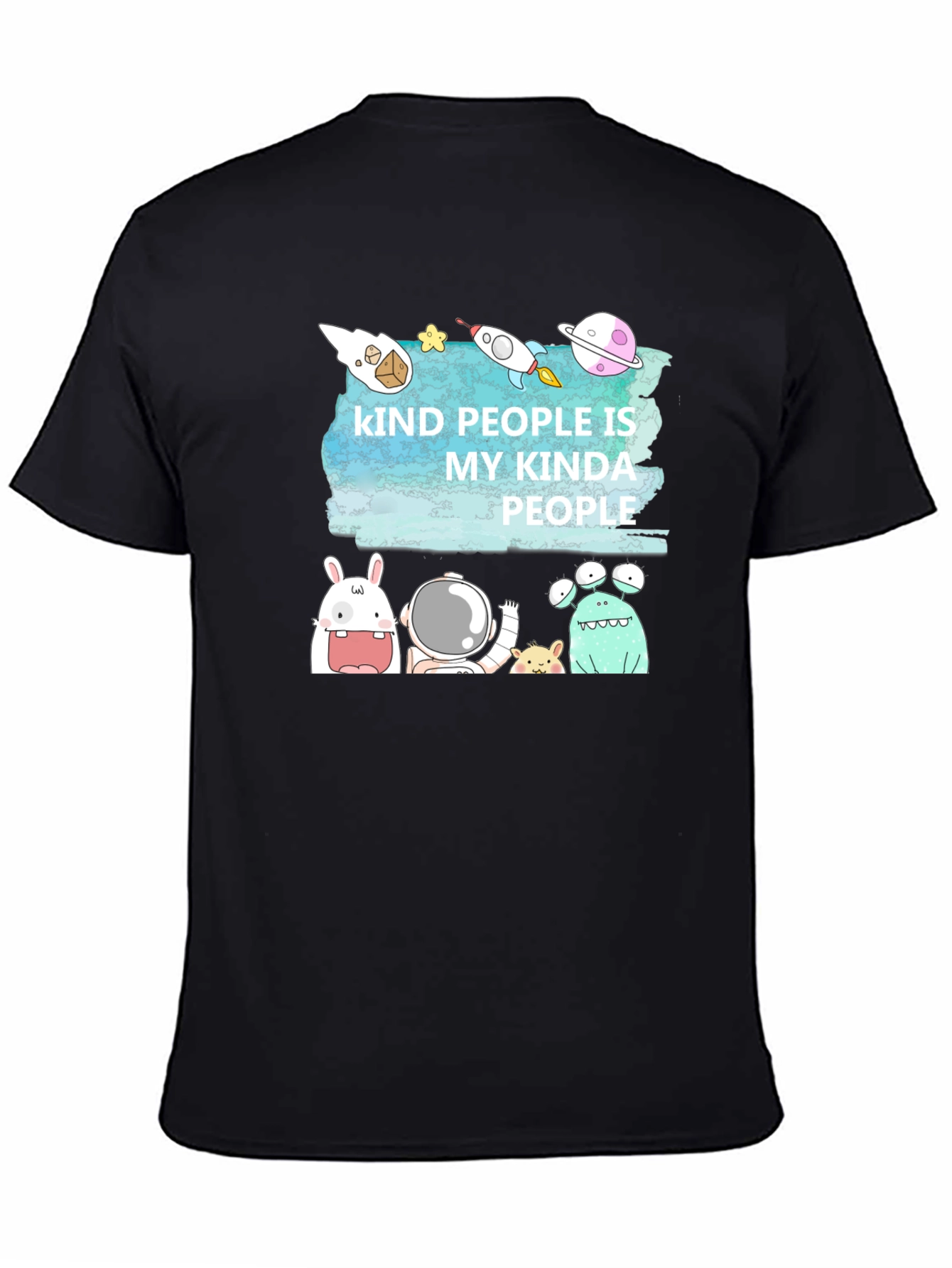 Kind People Space T-Shirt