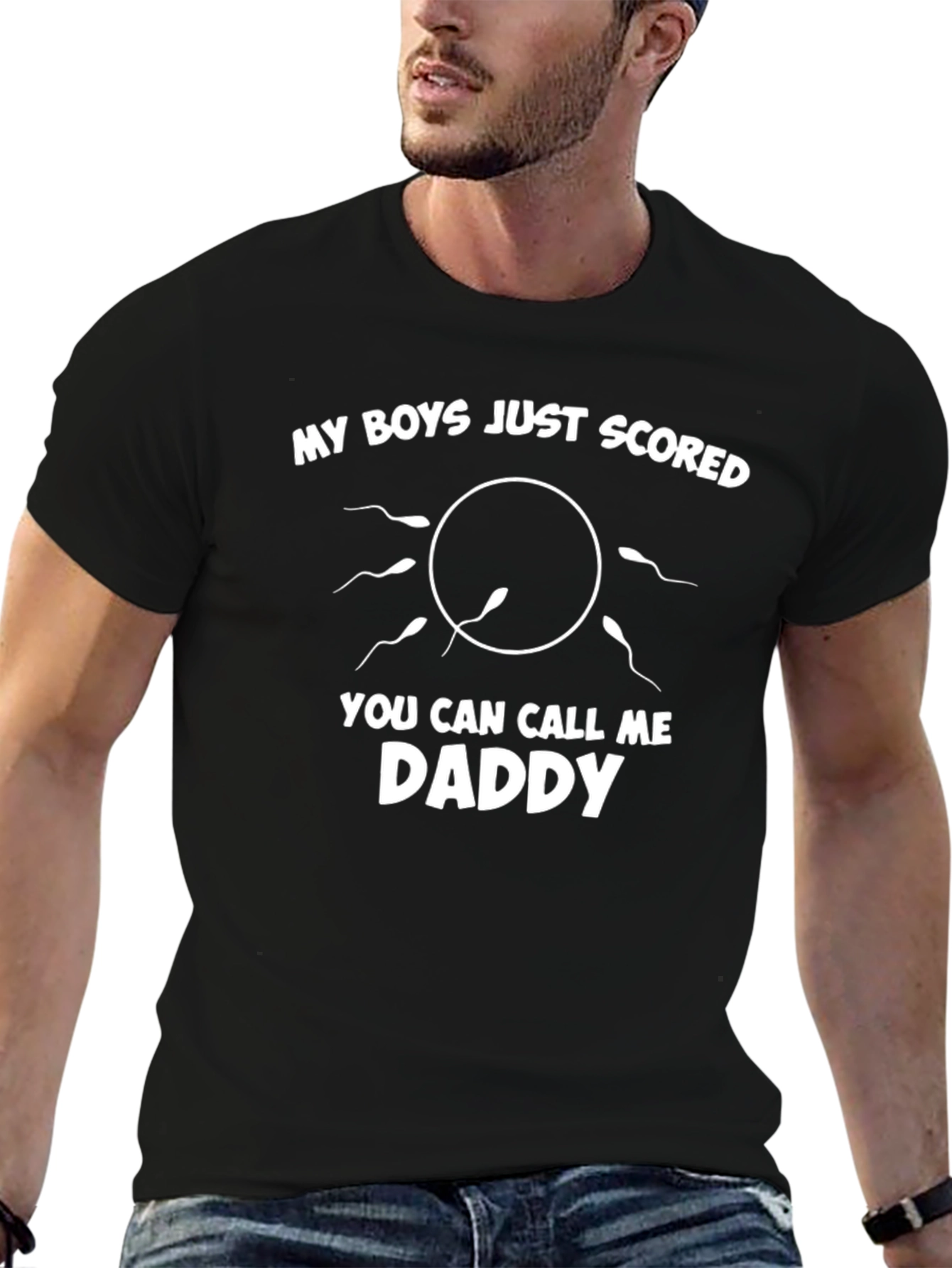 My Boys Scored Funny Dad T-Shirt