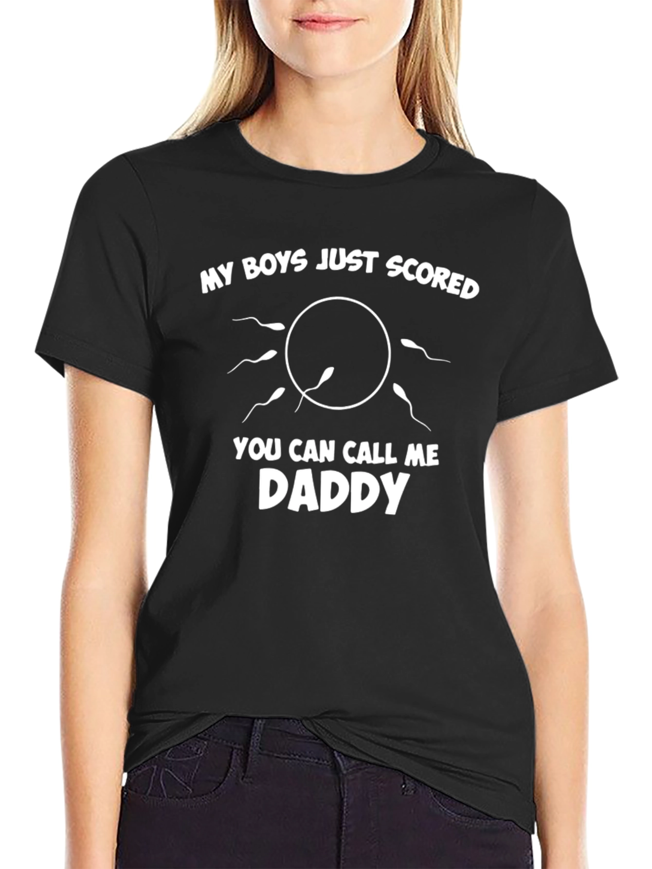 My Boys Scored Funny Dad T-Shirt