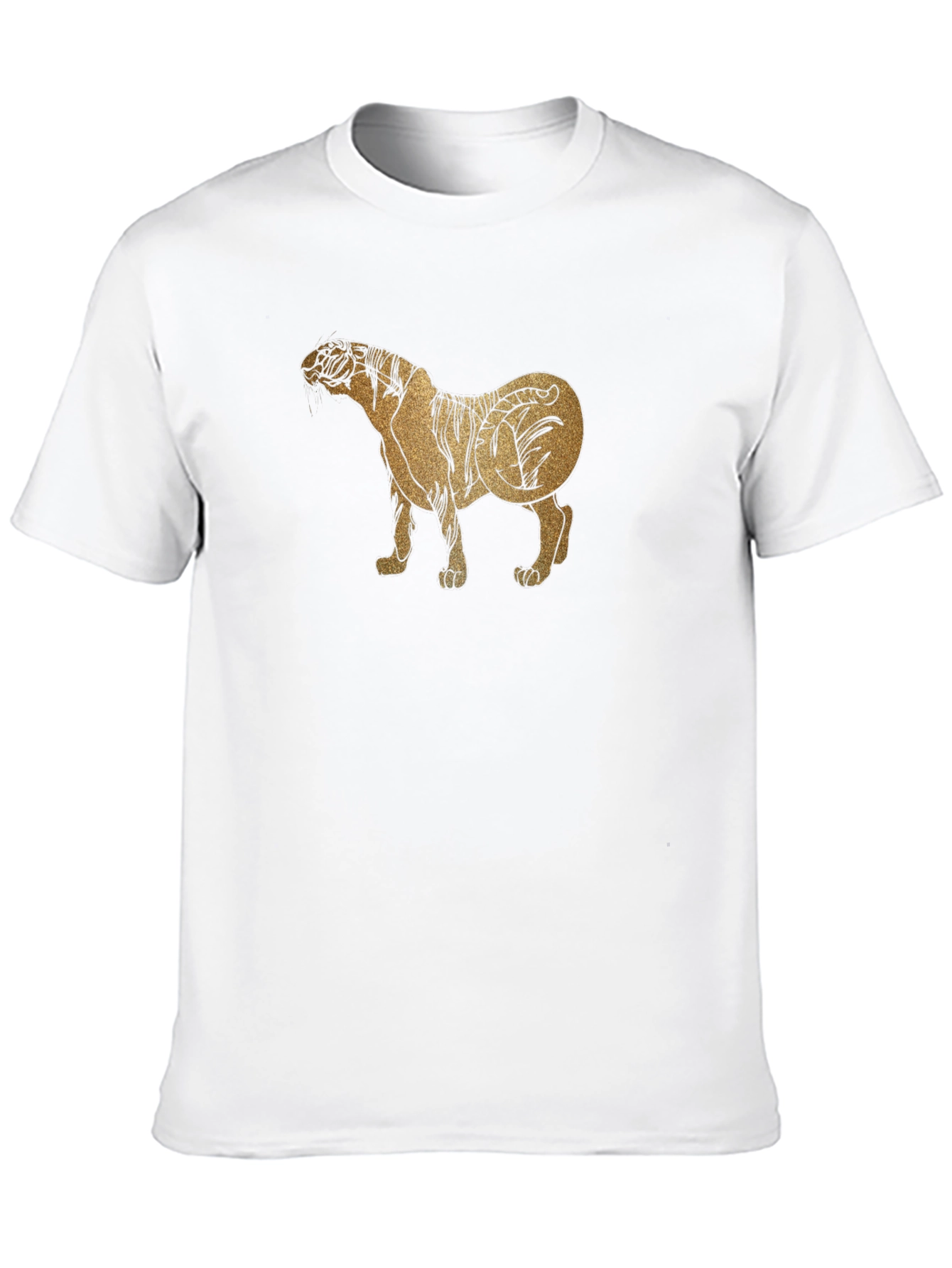 Tiger Graphic Black T-Shirt