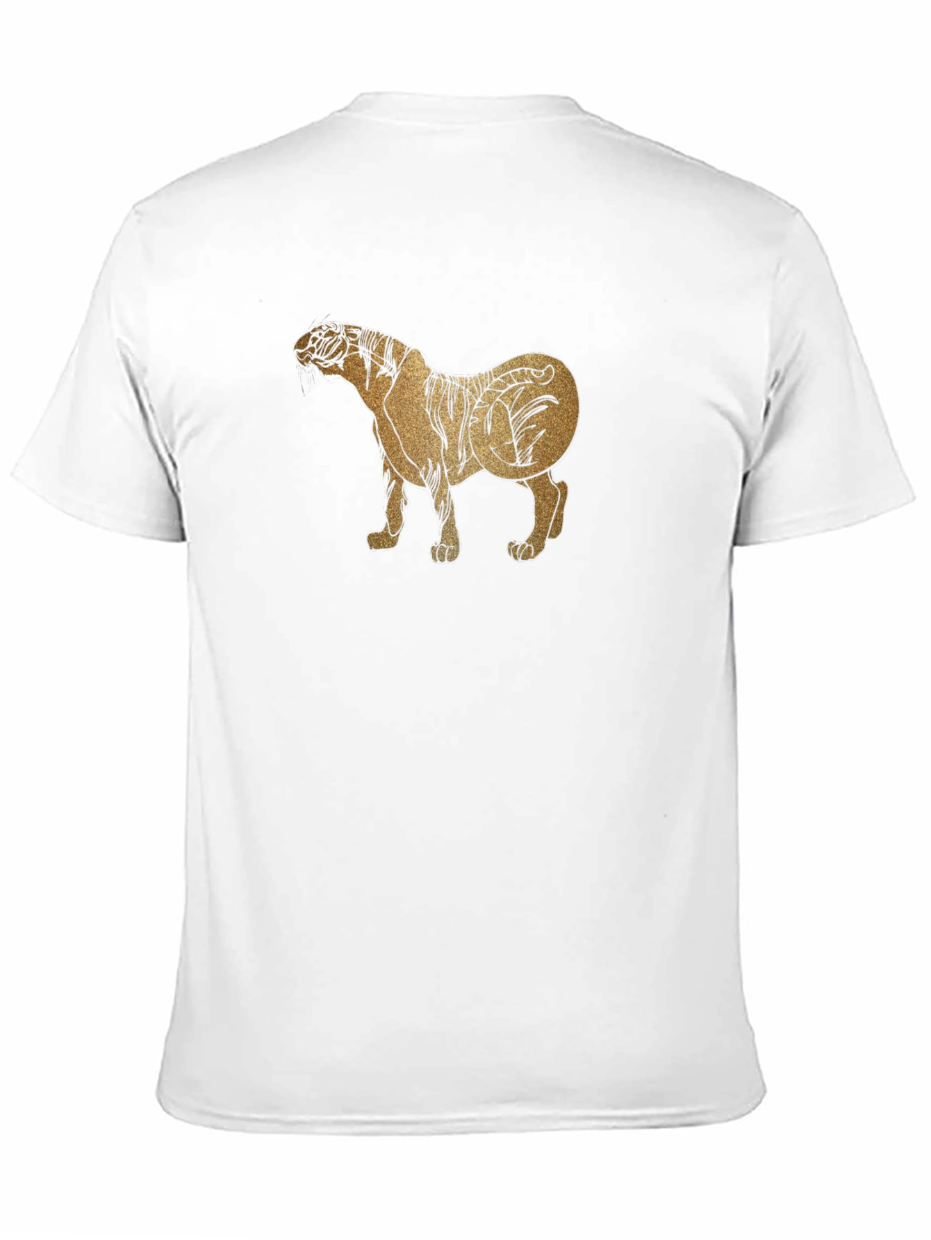 Tiger Graphic Black T-Shirt