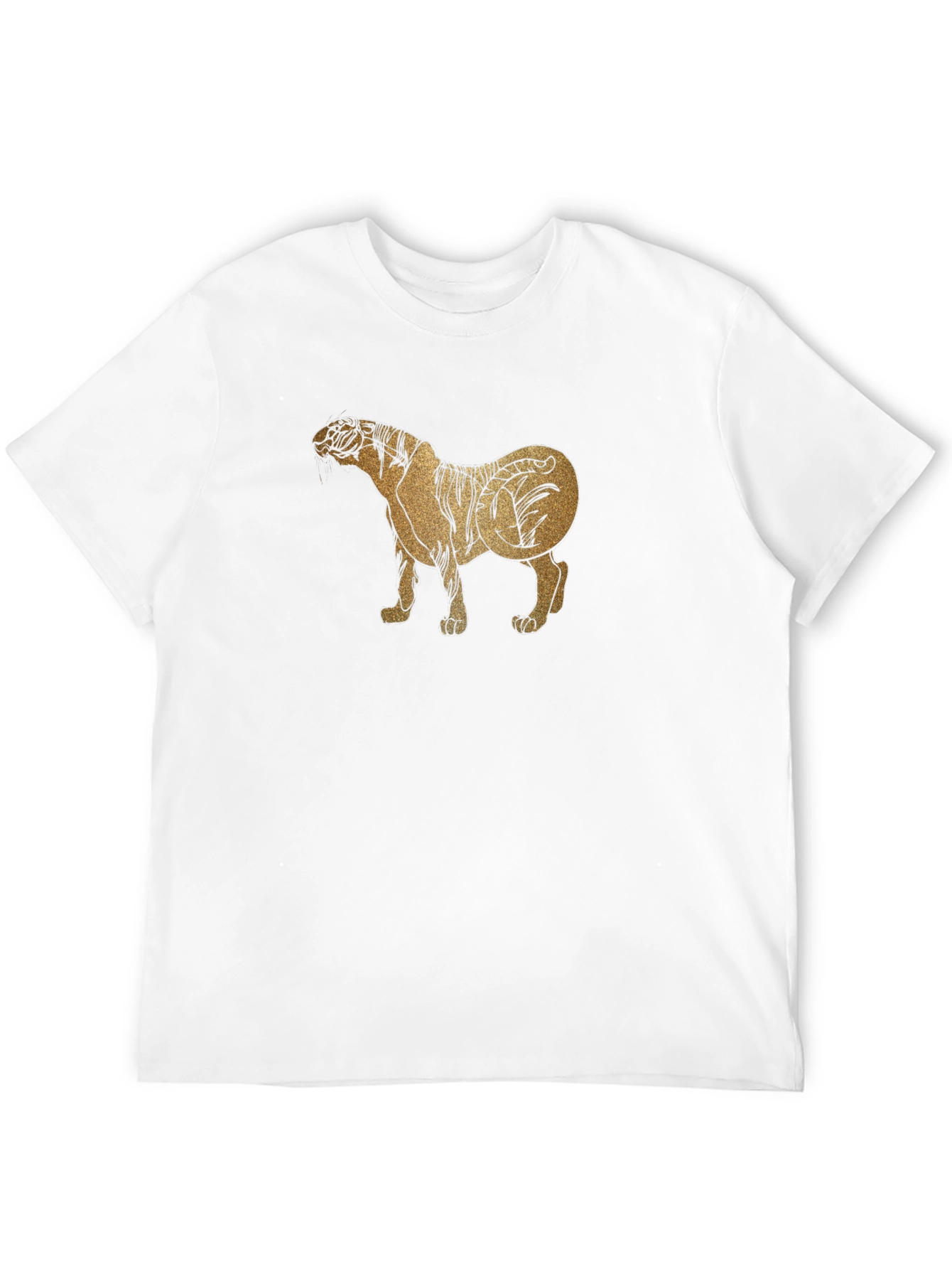 Tiger Graphic Black T-Shirt