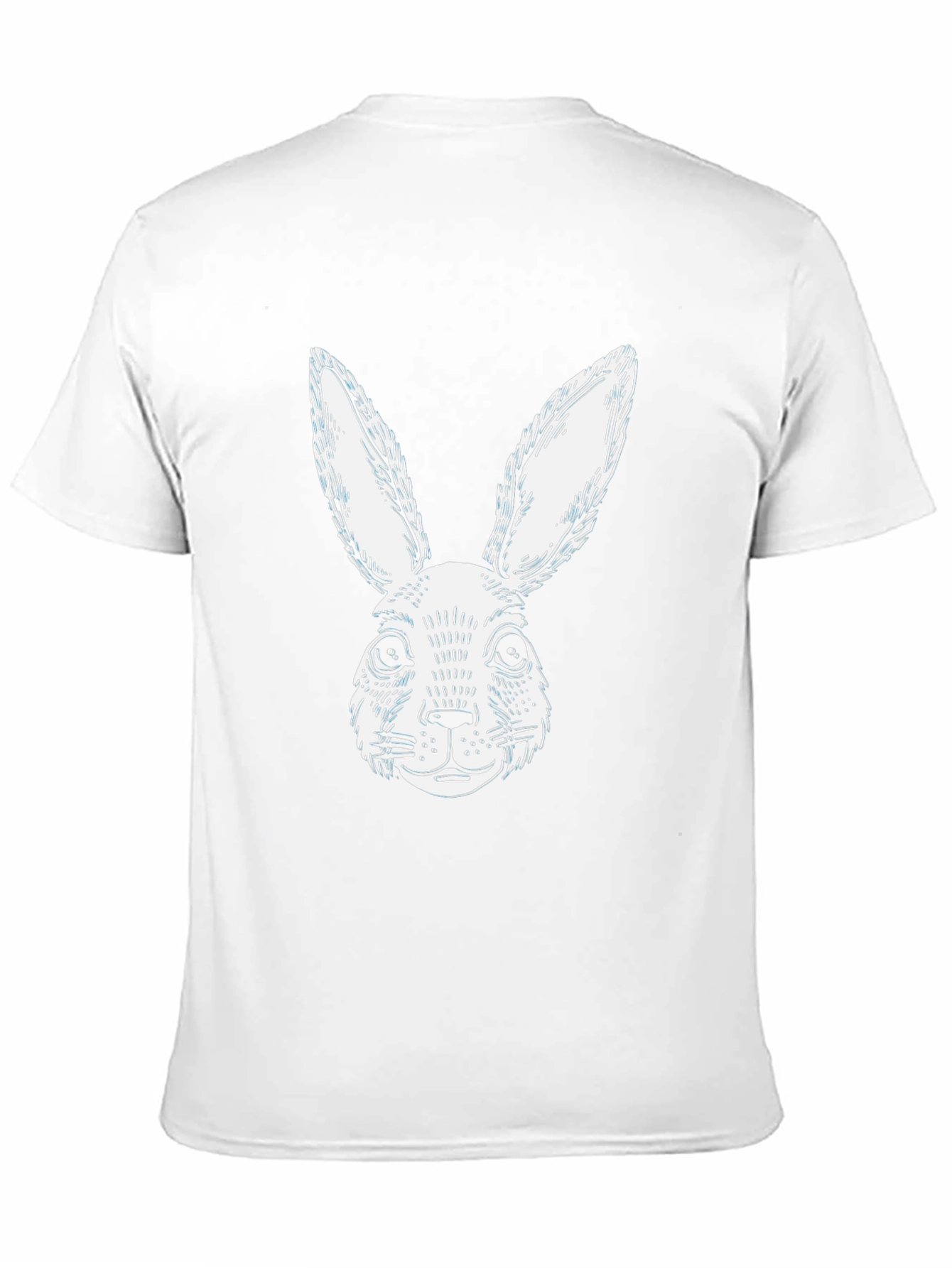 Black Rabbit Graphic T-Shirt | Casual Cotton Tee