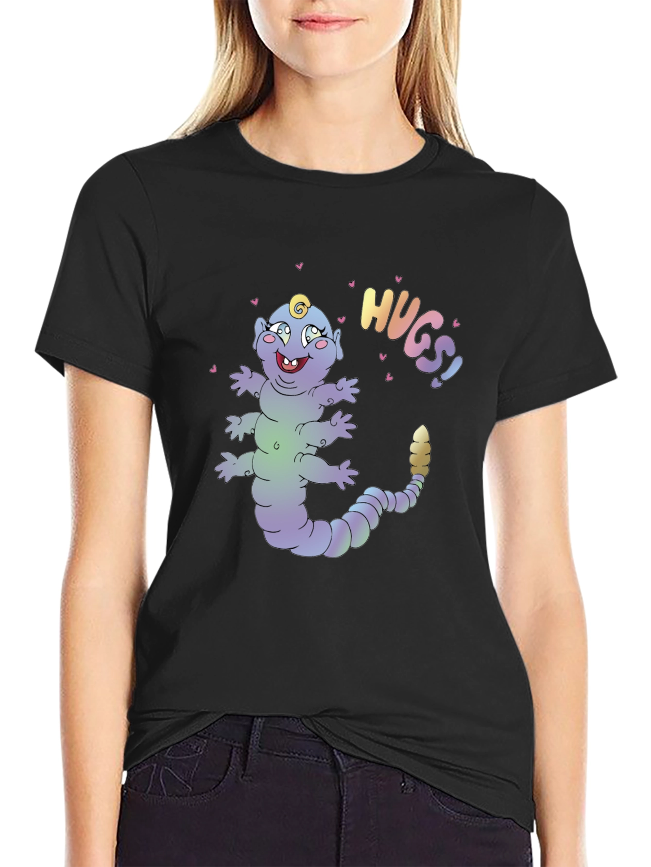 Hugs! Cute Cartoon Character T-Shirt