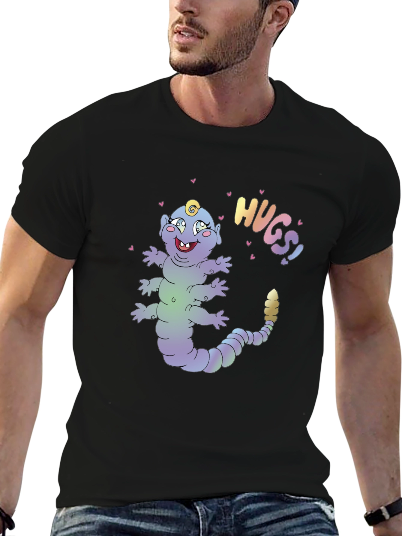 Hugs! Cute Cartoon Character T-Shirt
