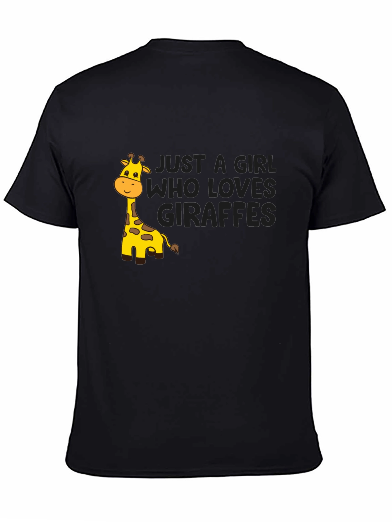 Just A Girl Who Loves Giraffes T-Shirt